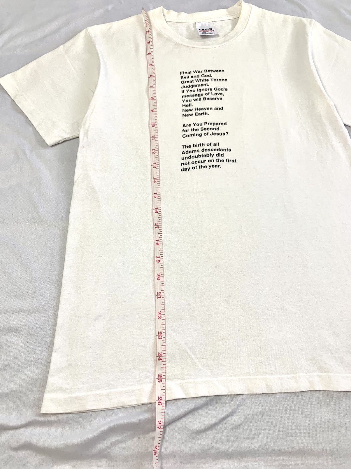 Vintage vintage jesus tee Size US S / EU 44-46 / 1 - 6 Thumbnail