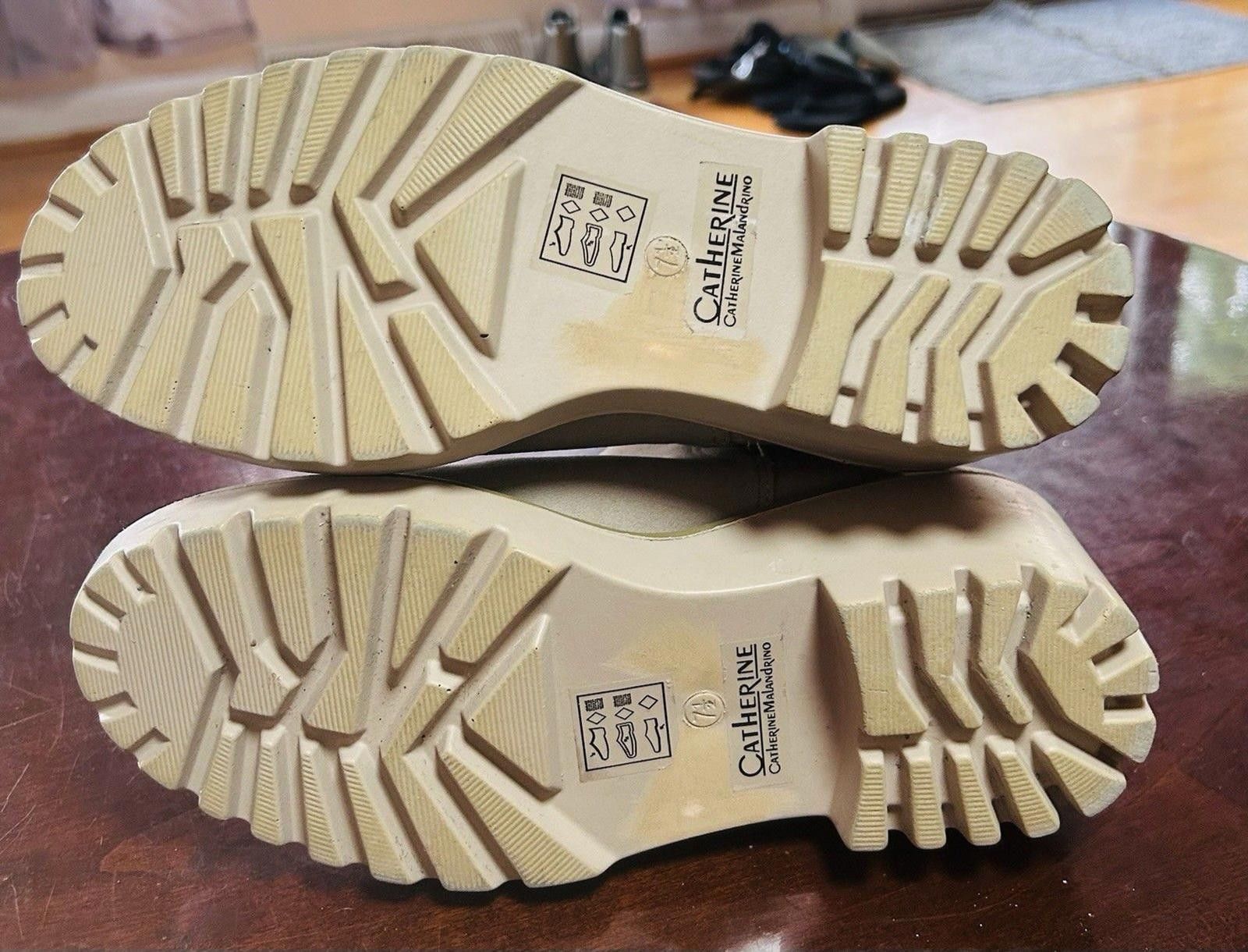 Other Catherine Malandrino Cream Buckle Boots Womens sz 7.5 Size US 7.5 / IT 37.5 - 6 Thumbnail