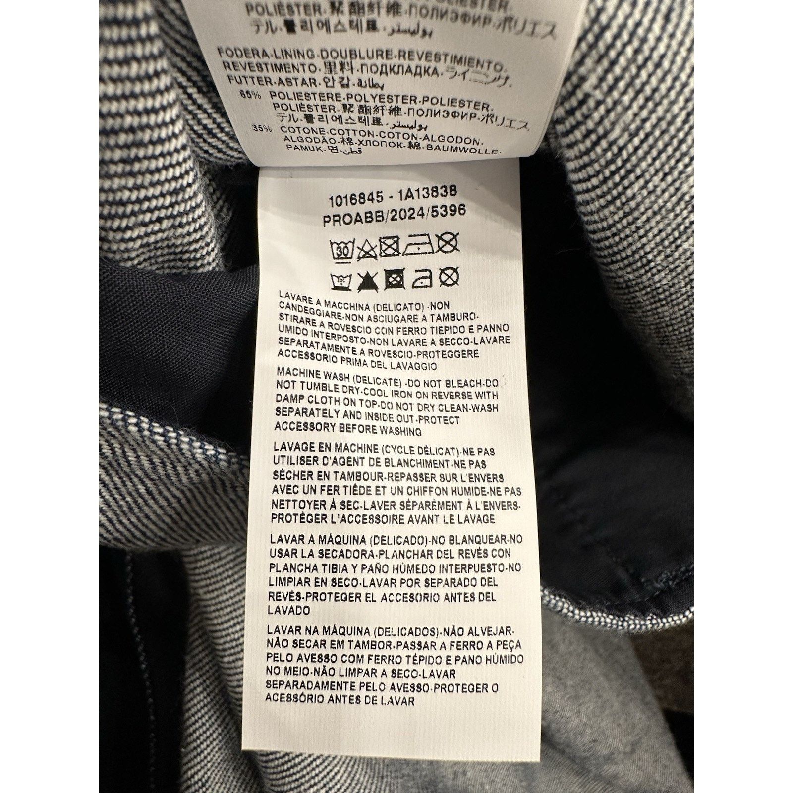 Versace Versace Medusa Blouson Denim Jacket Blue 42 US 1016845 Size US L / EU 52-54 / 3 - 14 Thumbnail