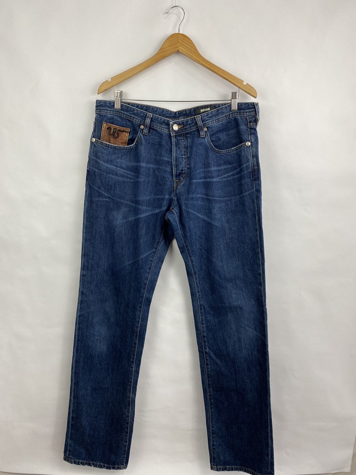 Just Cavalli Just Cavalli Roberto Cavalli Jeans Rare Retro Hype Y2K Size US 34 / EU 50 - 2 Thumbnail