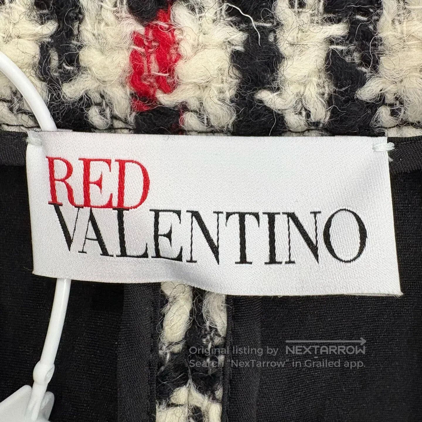 Valentino Valentino size 36 Checkered, coarse woolen coat Size L / US 10 / IT 46 - 3 Thumbnail