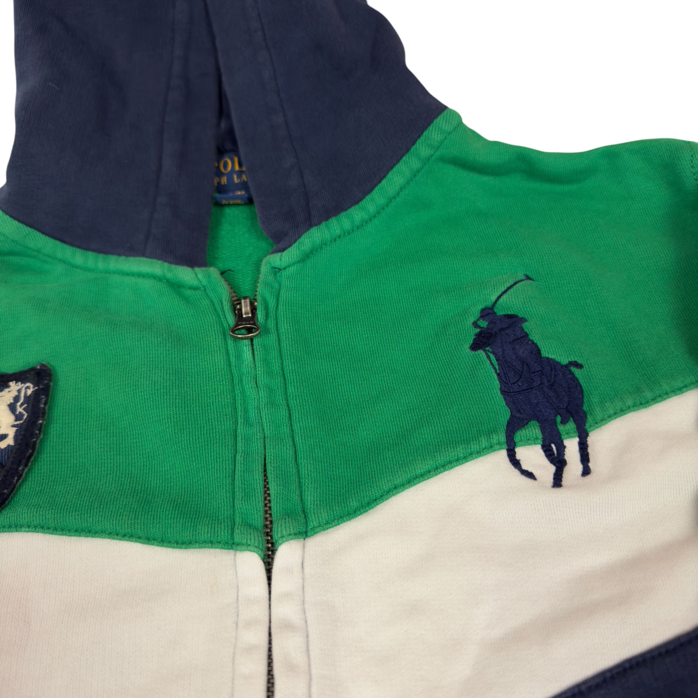 Polo Ralph Lauren Polo Ralph Lauren Multi Cotton Full Zip Hoodie XL (18-20) Size XL / US 12-14 / IT 48-50 - 4 Thumbnail