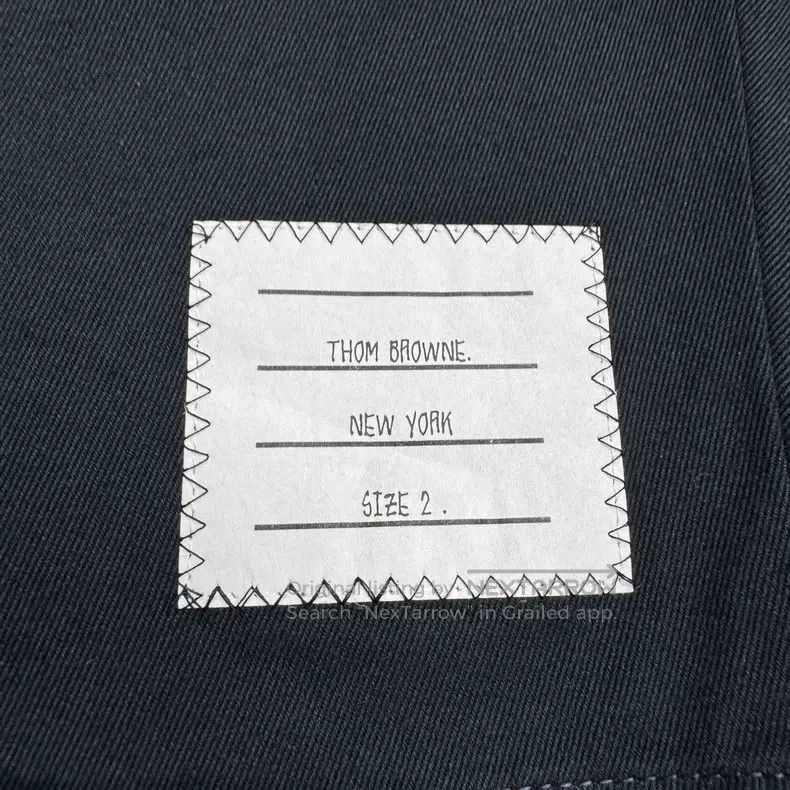 Thom Browne Thom Browne size 2 Dark Blue Shorts Size US 28 / EU 44 - 2 Thumbnail