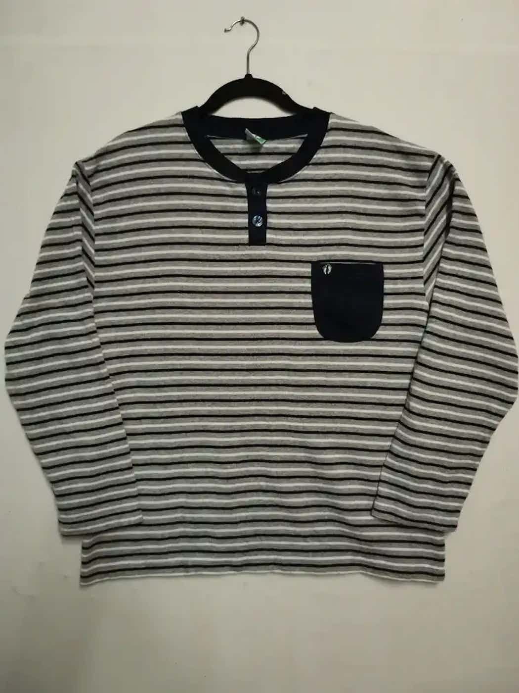 Hang Ten Vintage Hang Ten Stripe Sweatshirt Size US XL / EU 56 / 4 - 1 Thumbnail