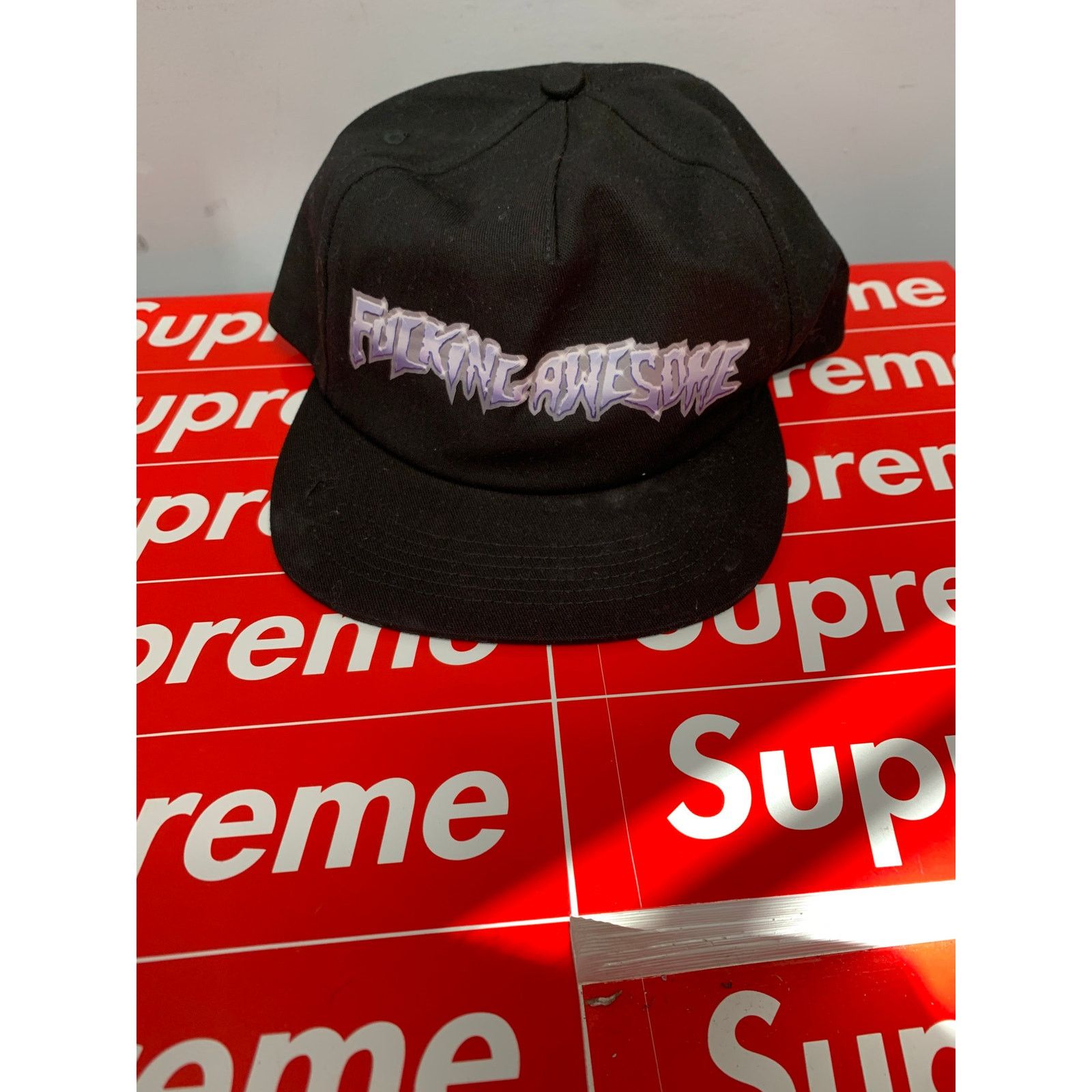 Fucking Awesome F*cking Awesome Black Graphic Hat NEW SHIPS NOW Size ONE SIZE - 1 Thumbnail