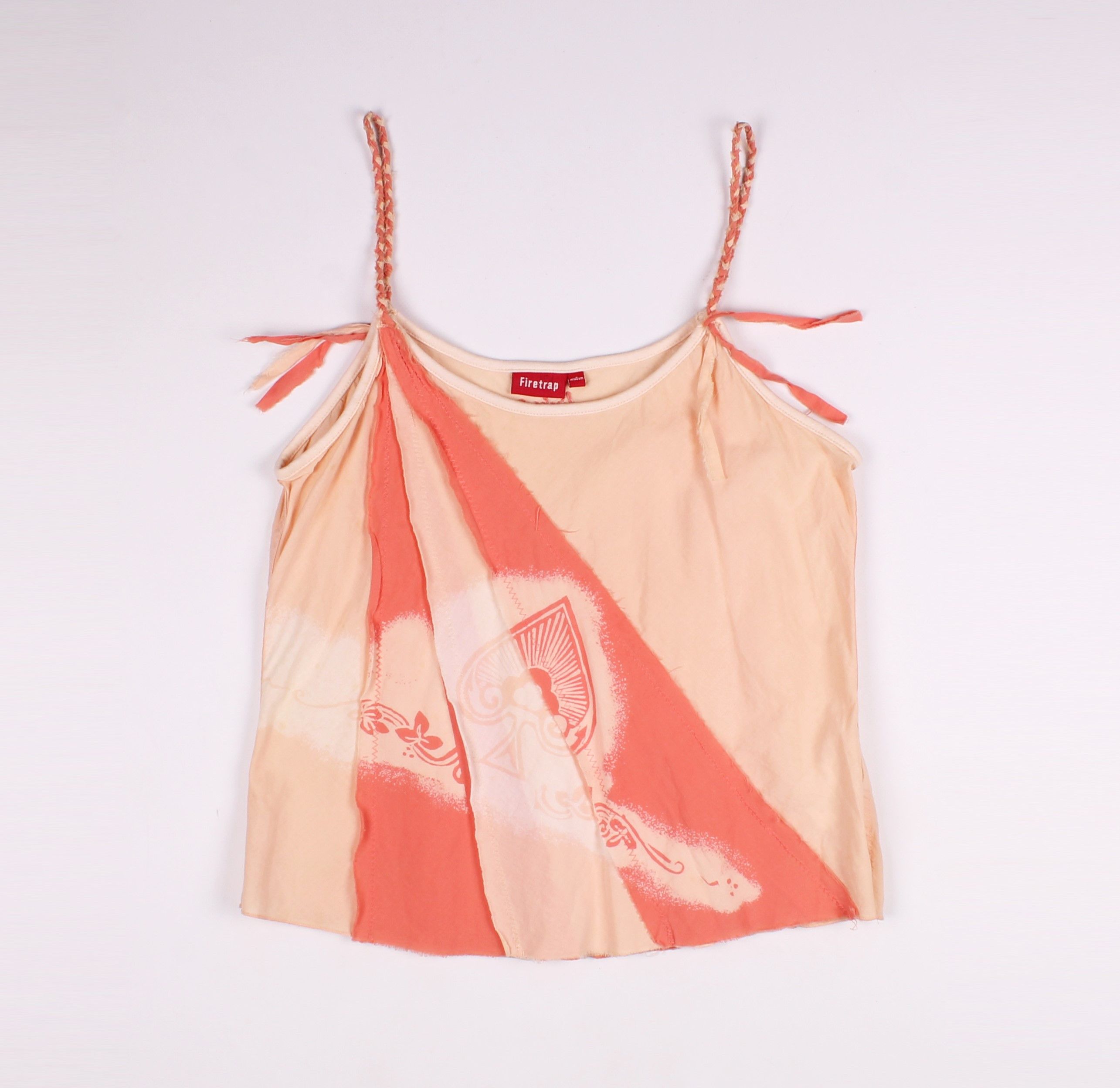Firetrap × Vintage Vintage Firetrap Y2K Cropped Tank Top Size M / US 6-8 / IT 42-44 - 4 Thumbnail