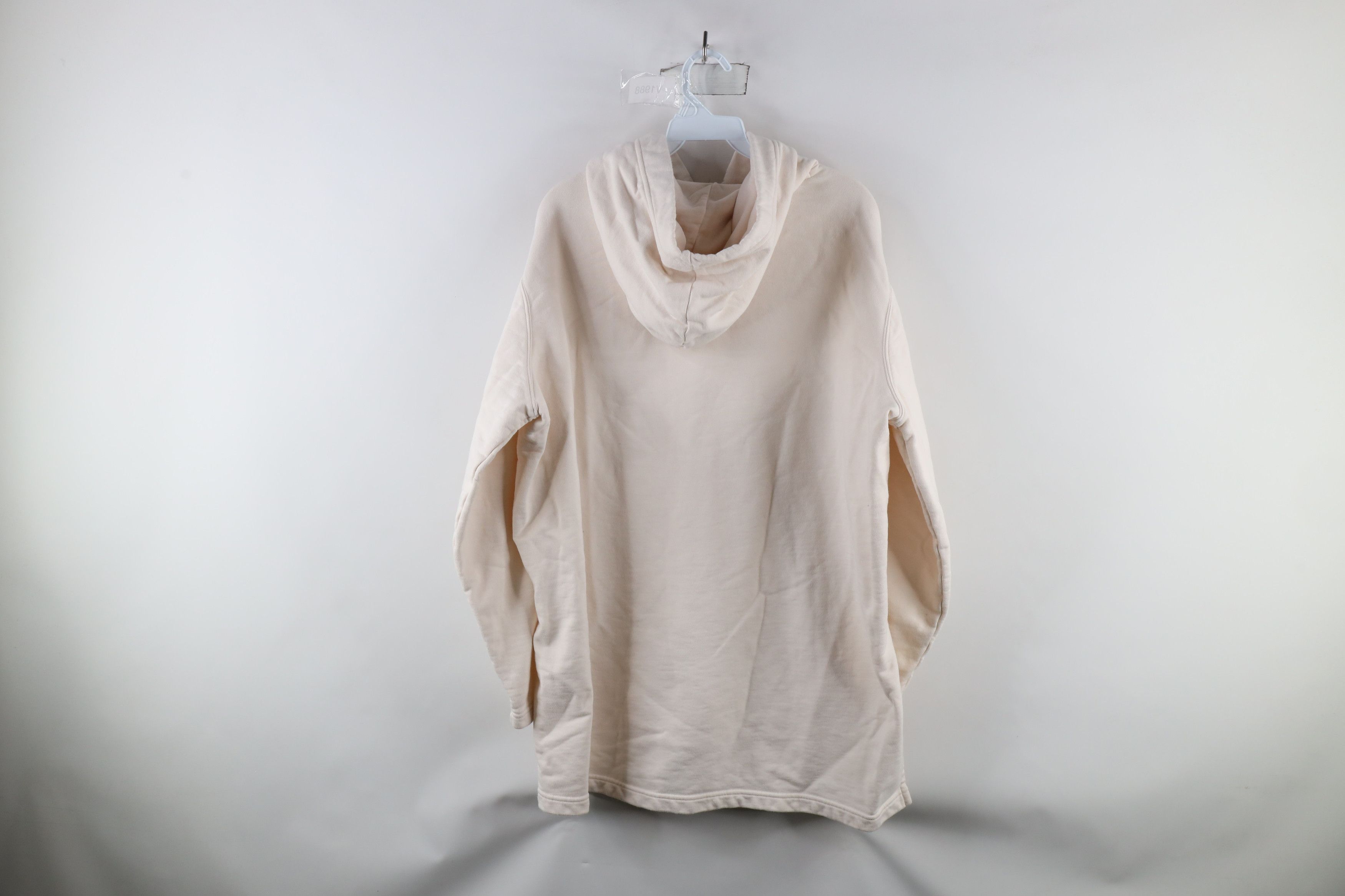 Athleta × Vintage Athleta Distressed Yogi High Low Oversized Hoodie Light Pink Size M / US 6-8 / IT 42-44 - 9 Thumbnail
