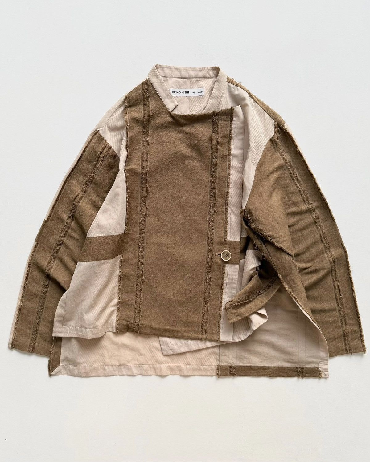 Japanese Brand KEIKO KISHI PATCHWORK JACKET SHIRT Size M / US 6-8 / IT 42-44 - 10 Thumbnail