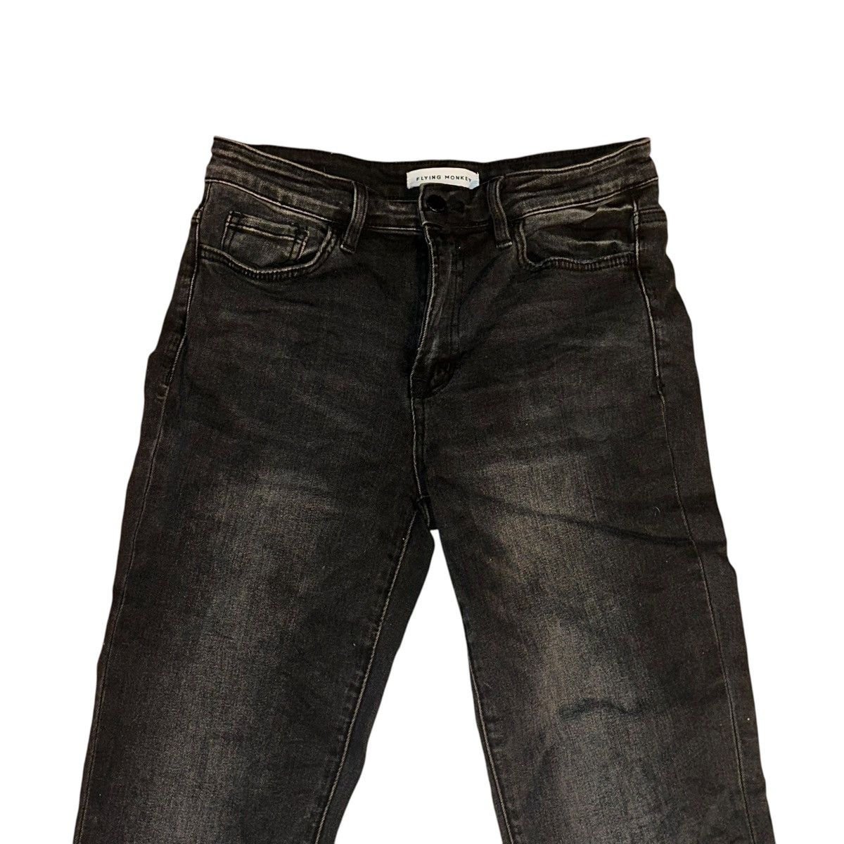 Other Flying Monkey high rise straight crop jeans Size 28" / US 6 / IT 42 - 3 Thumbnail