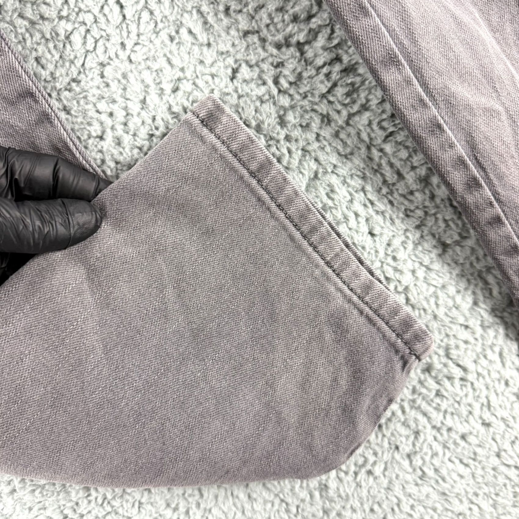 Vintage Anthropologie Pilcro Boyfriend Jeans Womens Size 28 Gray Relaxed Denim Size 28" / US 6 / IT 42 - 7 Thumbnail