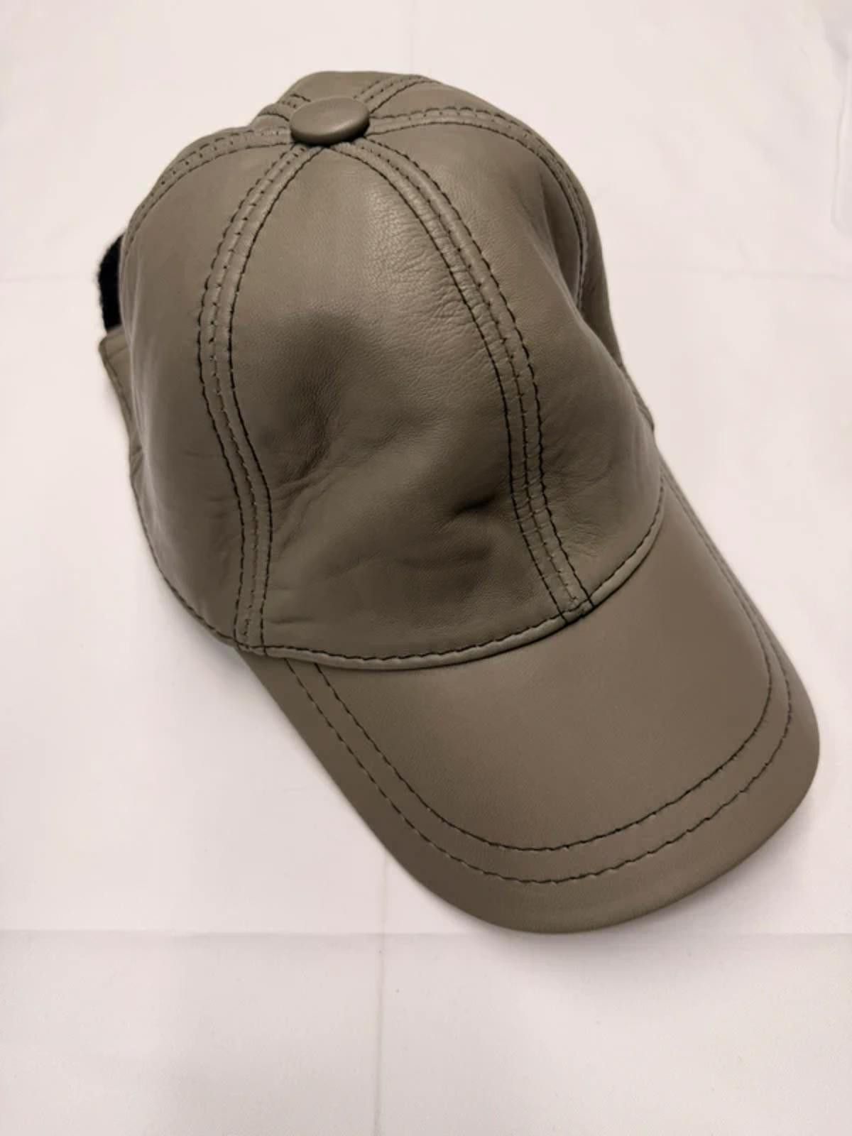 Other NEW Leather Baseball Cap - Premium Hat #024 Size ONE SIZE - 3 Thumbnail