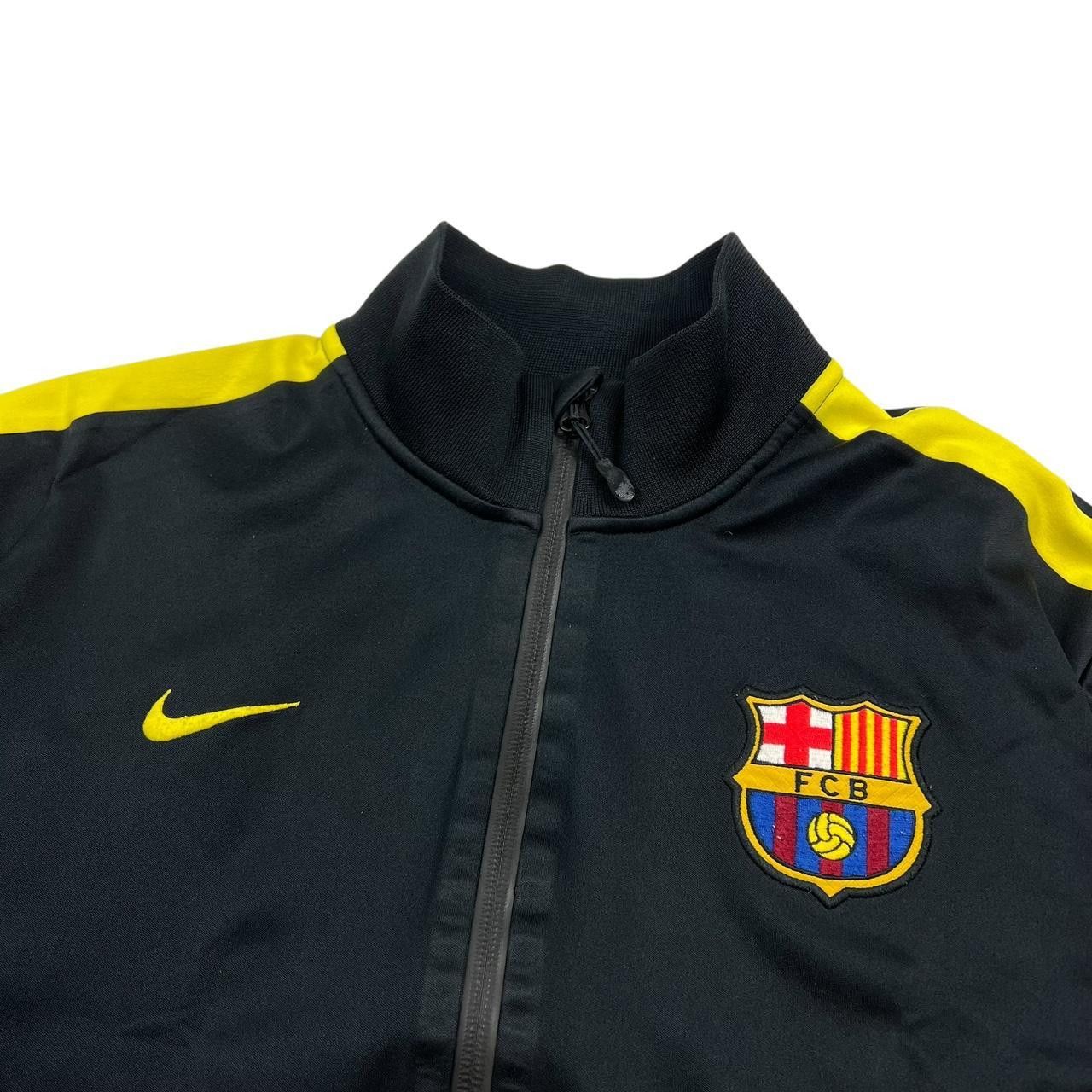 Nike Vintage Nike Barcelona Track Jacket Black & Yellow - Small Size US S / EU 44-46 / 1 - 3 Thumbnail