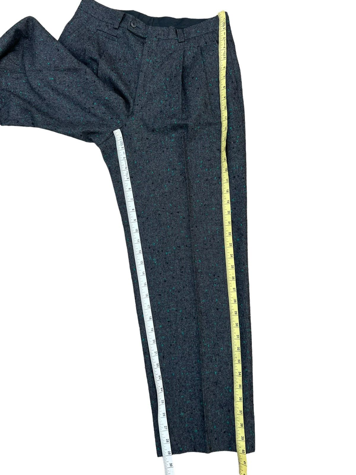 Christian Dior Monsieur Vintage 90s Christian Dior Sports Wool Trouser Pant Size US 31 - 4 Thumbnail