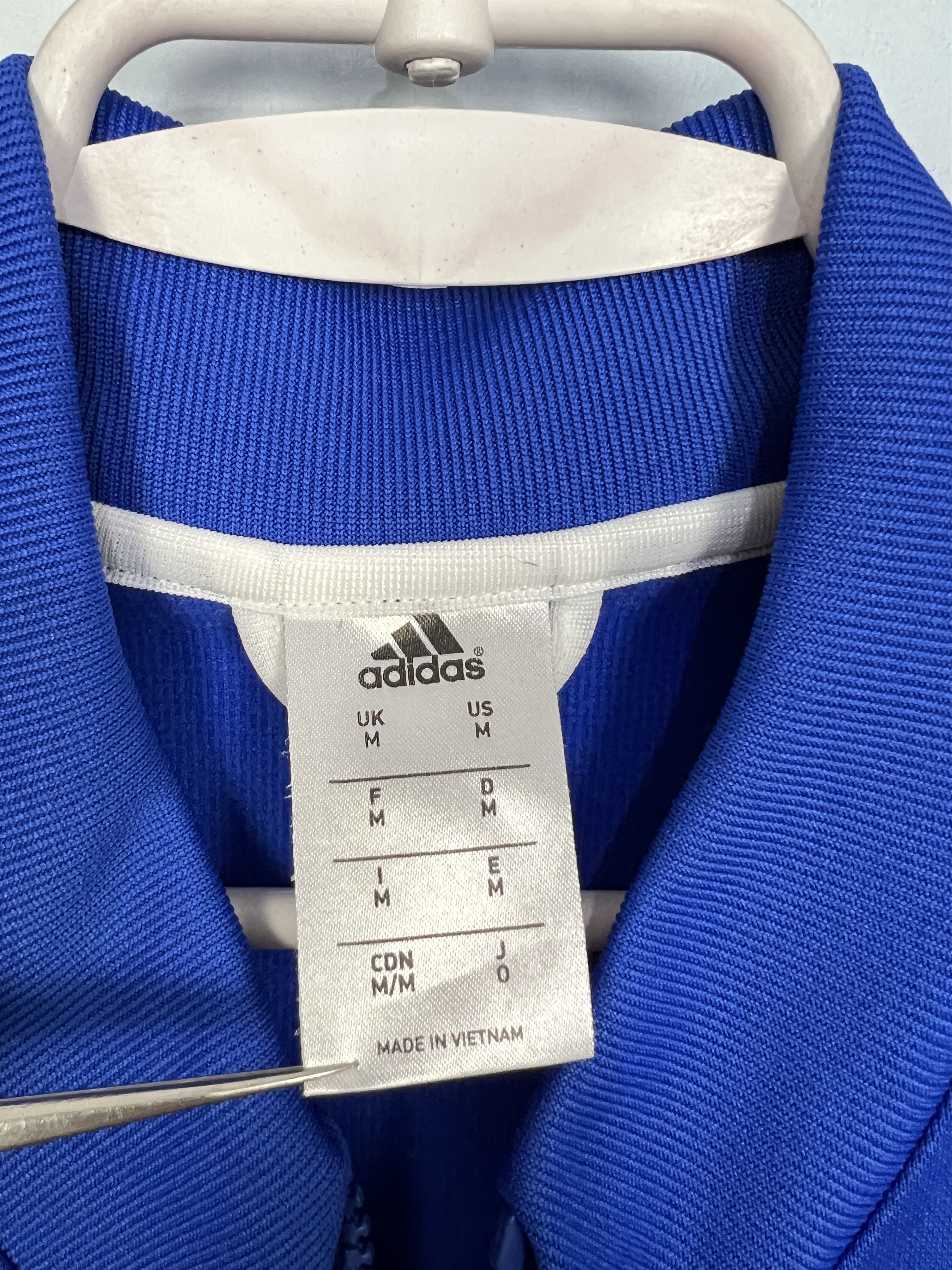 Adidas Adidas Chelsea Blue Football Jacket Zip Track Top Mens Rare Size US M / EU 48-50 / 2 - 8 Thumbnail