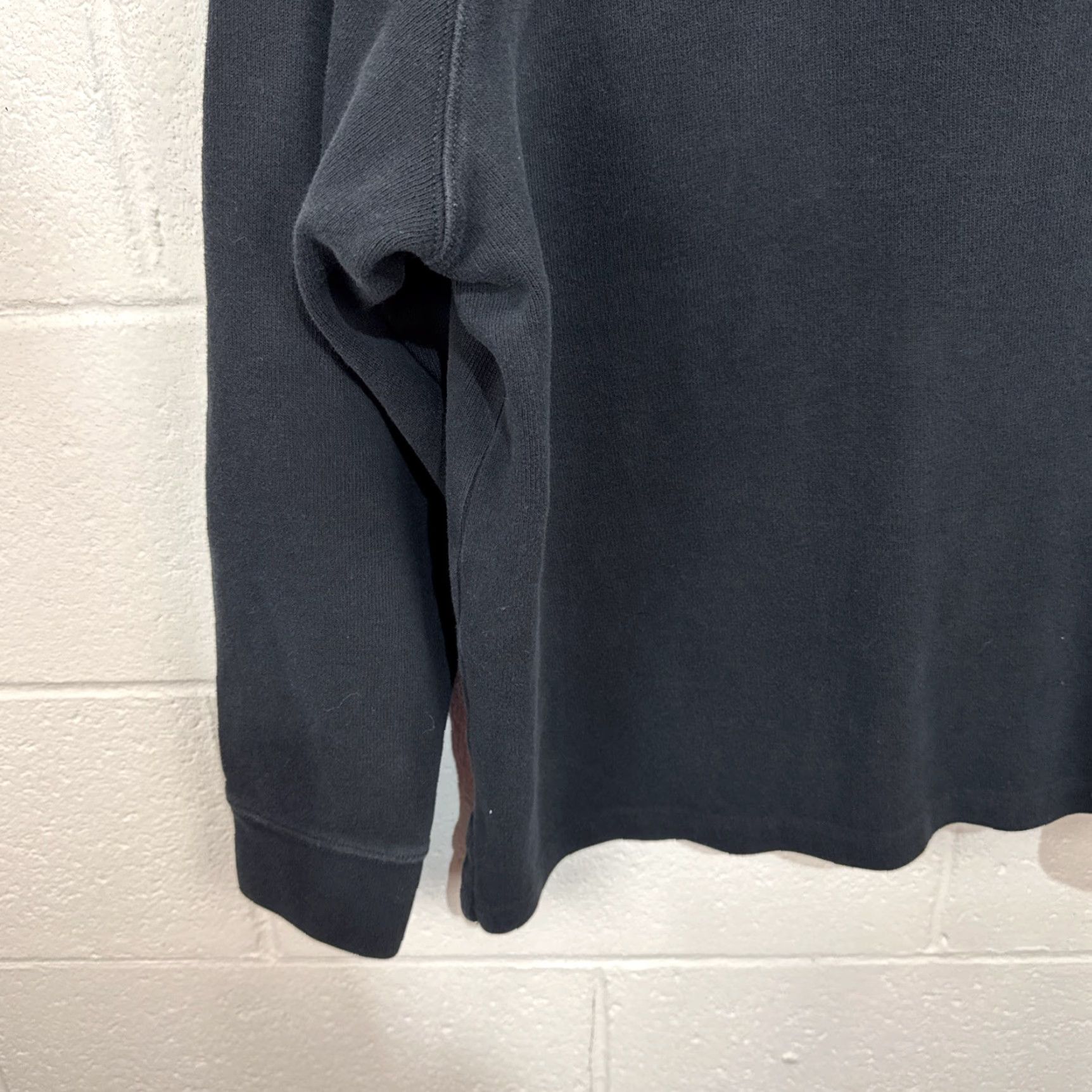 Ralph Lauren Polo Ralph Lauren Mens Black Long Sleeve 1/4 Zip Ribbed Pullover Sweater 2XB Big Size US XXL / EU 58 / 5 - 5 Thumbnail