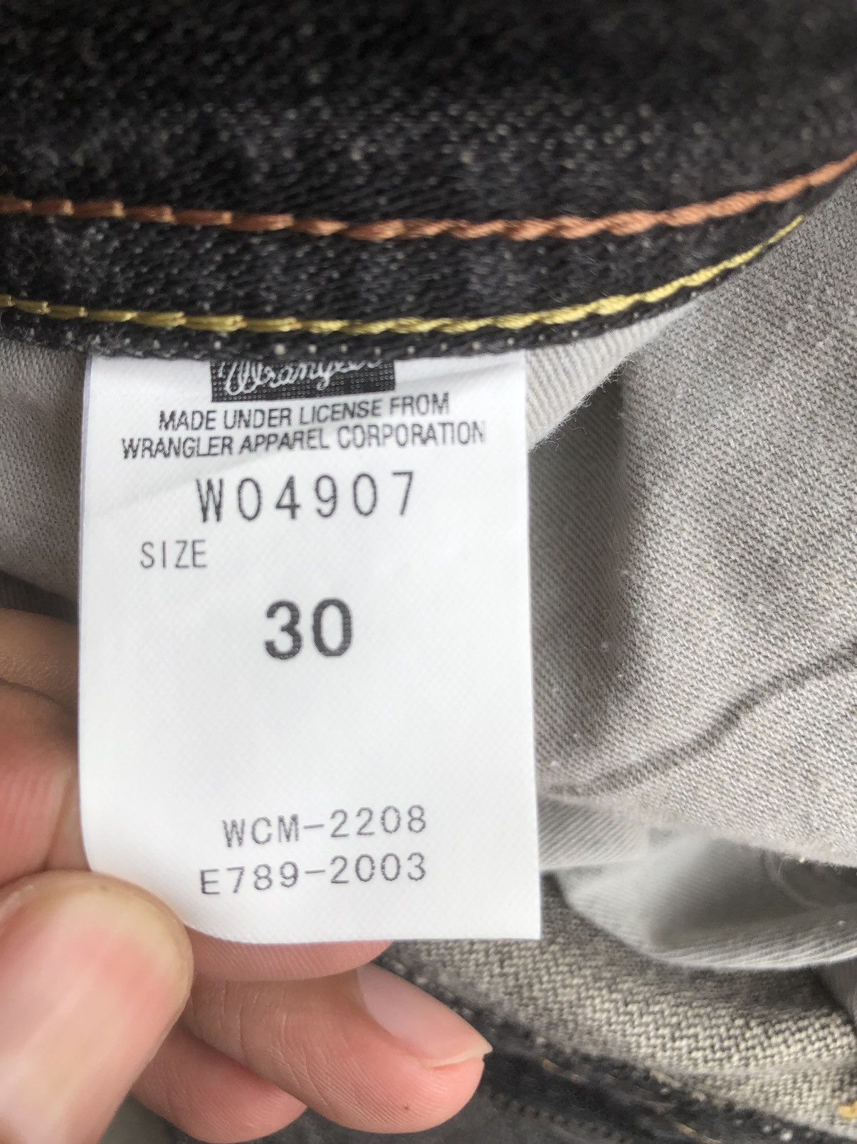 If Six Was Nine Japanese Wrangler Flared Jeans Distressed Jeans Size US 32 / EU 48 - 15 Thumbnail