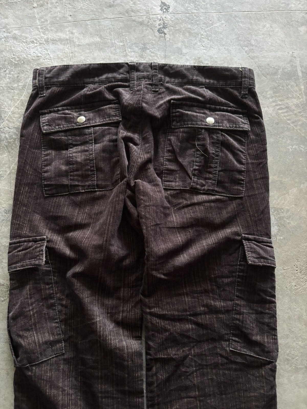 semanticdesign FLARE SEMANTIC DESIGN CARGO STRIPE ARMY JAPANESE GRUNGE Size US 32 / EU 48 - 12 Thumbnail