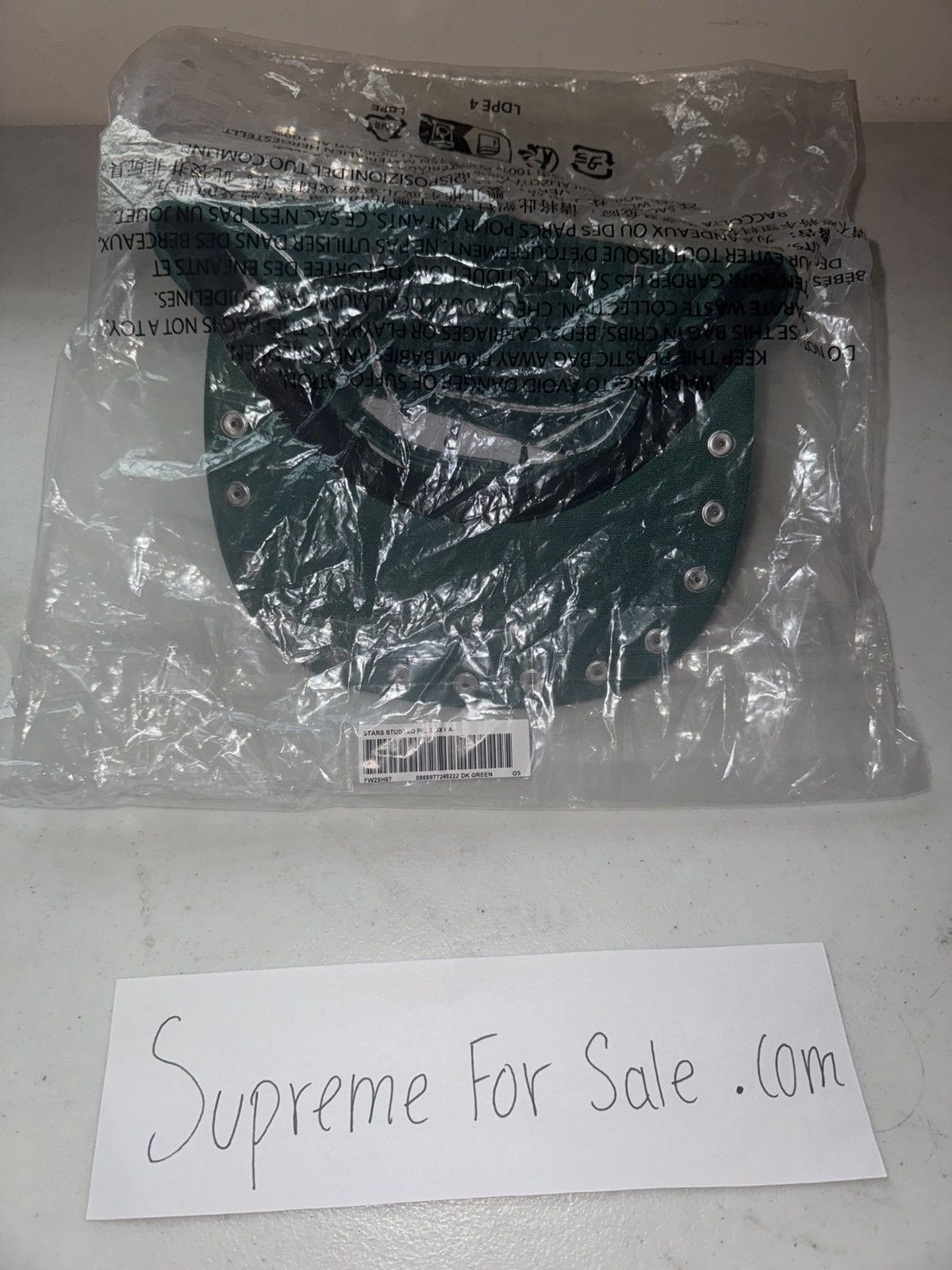 Supreme Supreme Stars Studded Pillbox Hat Size ONE SIZE - 5 Thumbnail