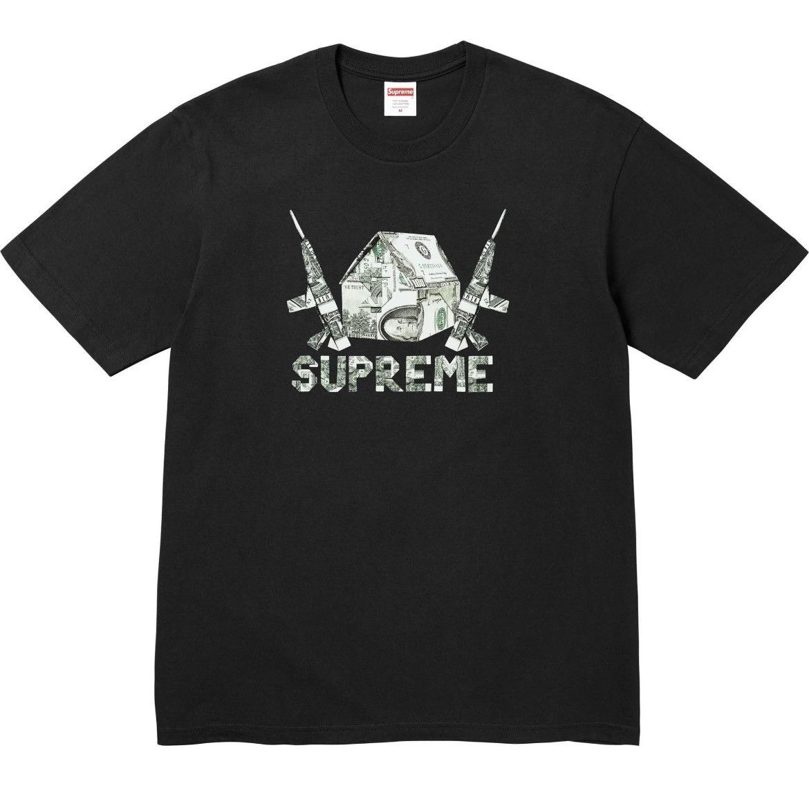 Corteiz × Supreme Corteiz x Supreme RTW Tee Black | Grailed