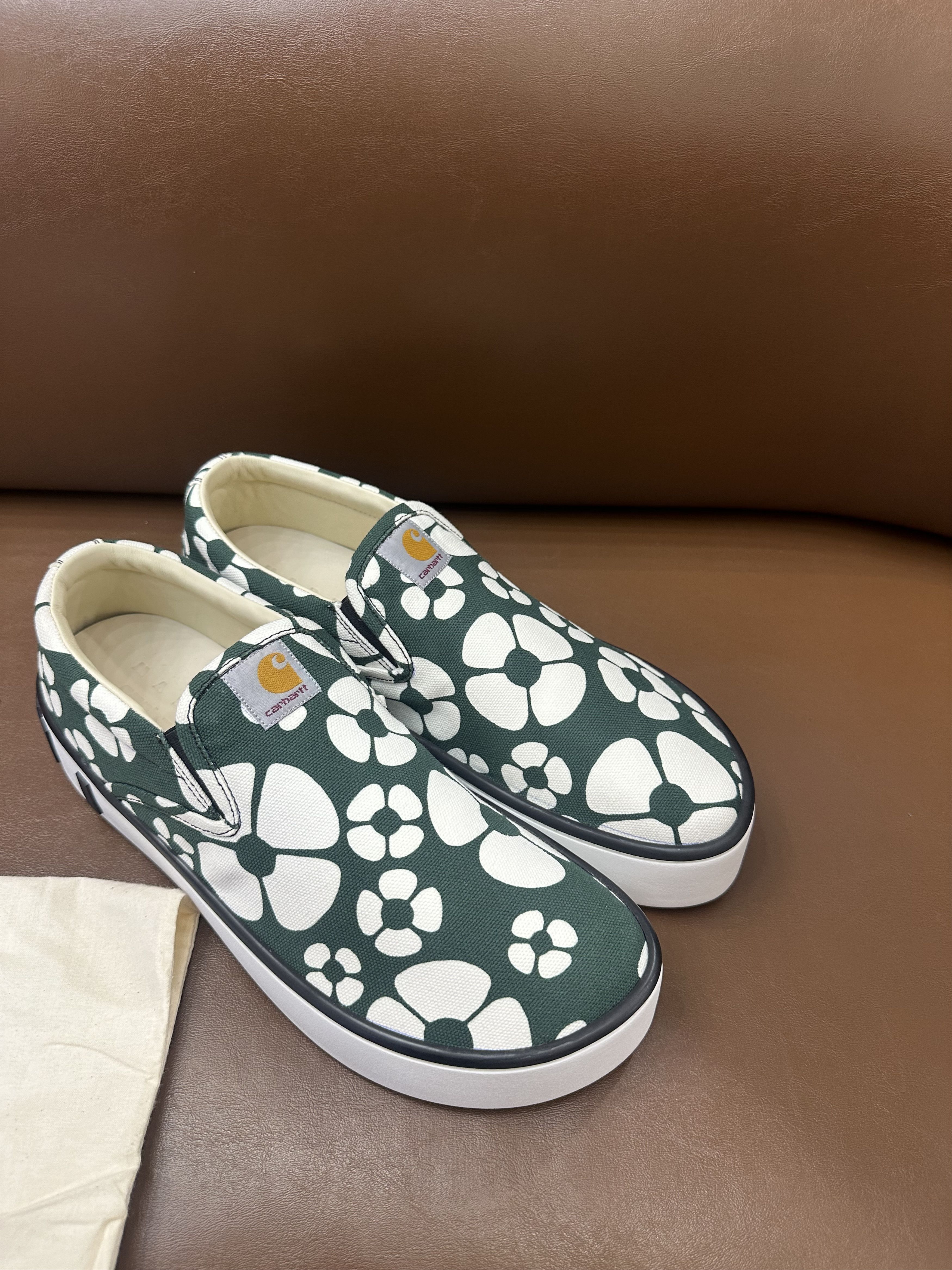 Marni x Carhart Slip on sneakers