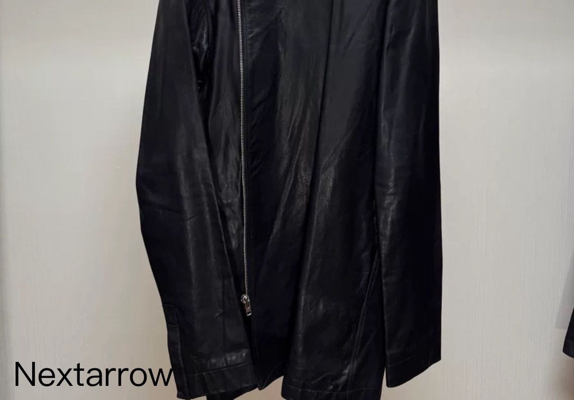 Rick Owens Rick Owens 14SS diagonal leather jacket and leather jacket Size US S / EU 44-46 / 1 - 1 Thumbnail