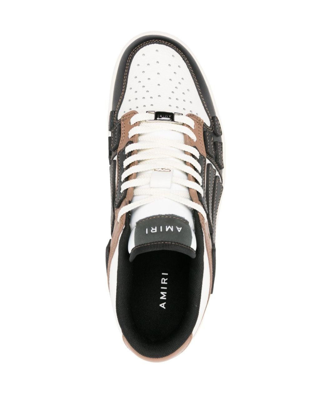 Amiri oc11z0325 Skelton Low Top Sneakers in Multicolor Size US 12 / EU 45 - 4 Thumbnail