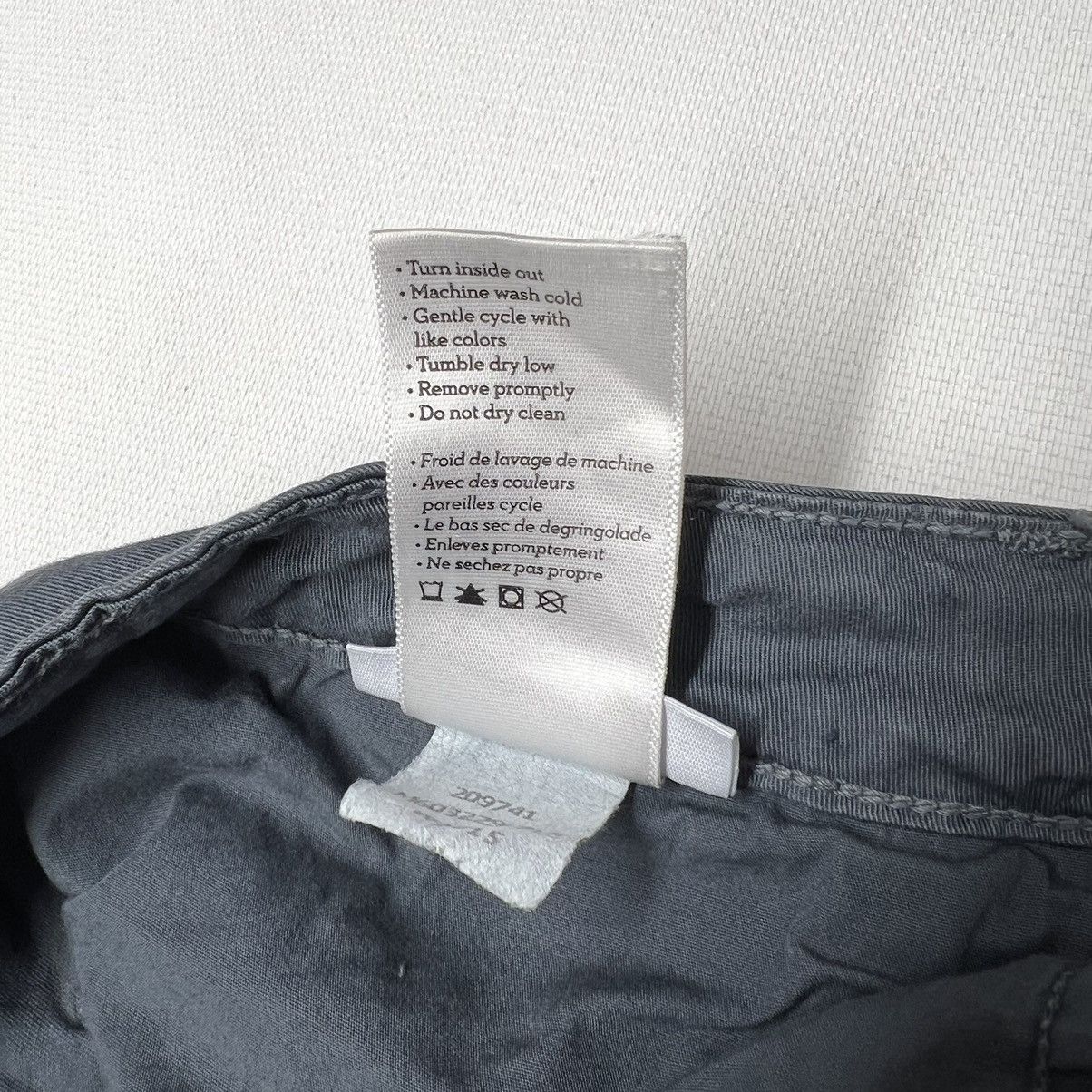 Paige Paige Pants Blue Normandie Straight Chino Preppy Casual Size US 33 - 9 Thumbnail