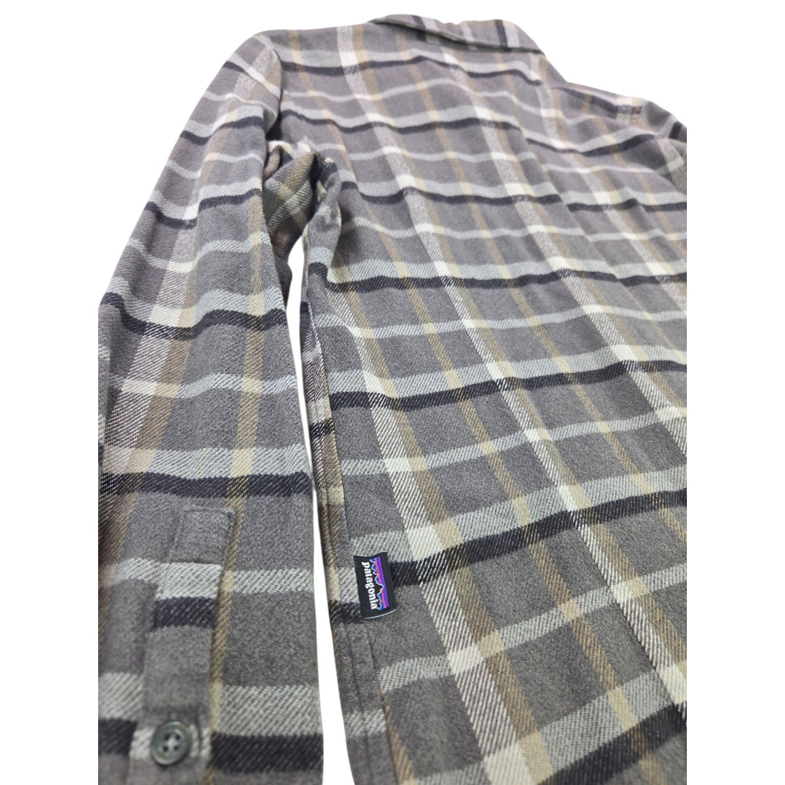 Patagonia Patagonia | Grey Plaid-Button Up- Fjord Flannel | Size Small Size S / US 4 / IT 40 - 5 Thumbnail