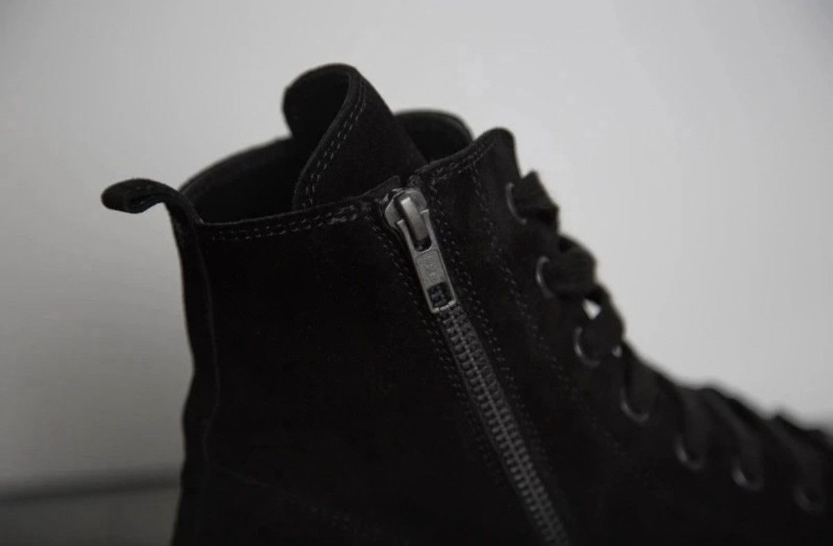 Ann Demeulemeester Ann Demeulemeester AW13 Suede High Tops in black Size US 8 / EU 41 - 6 Thumbnail