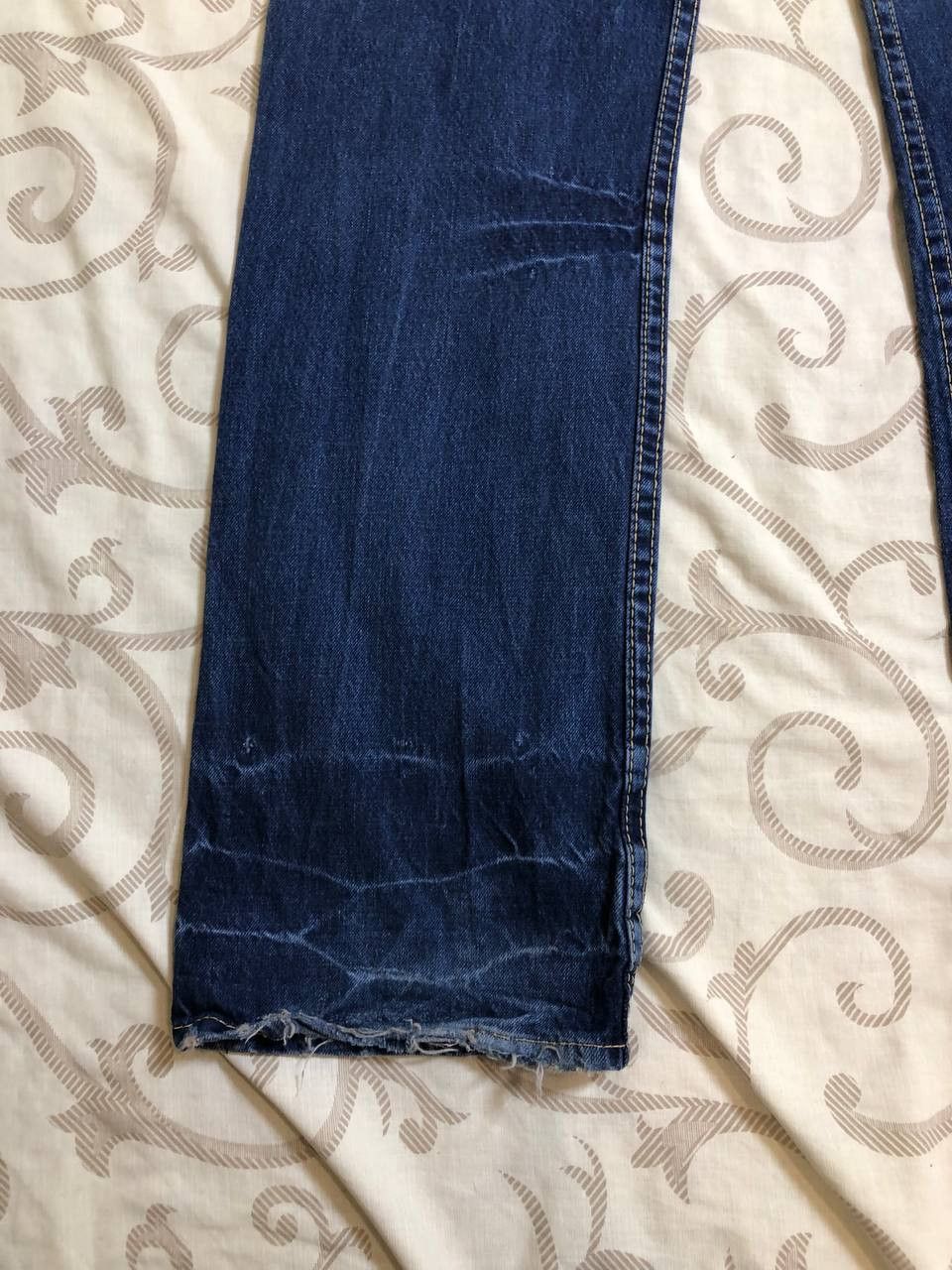 Levi's Light Wash Jeans 90s Levi's 901 Distressed Faded Size US 34 / EU 50 - 17 Thumbnail