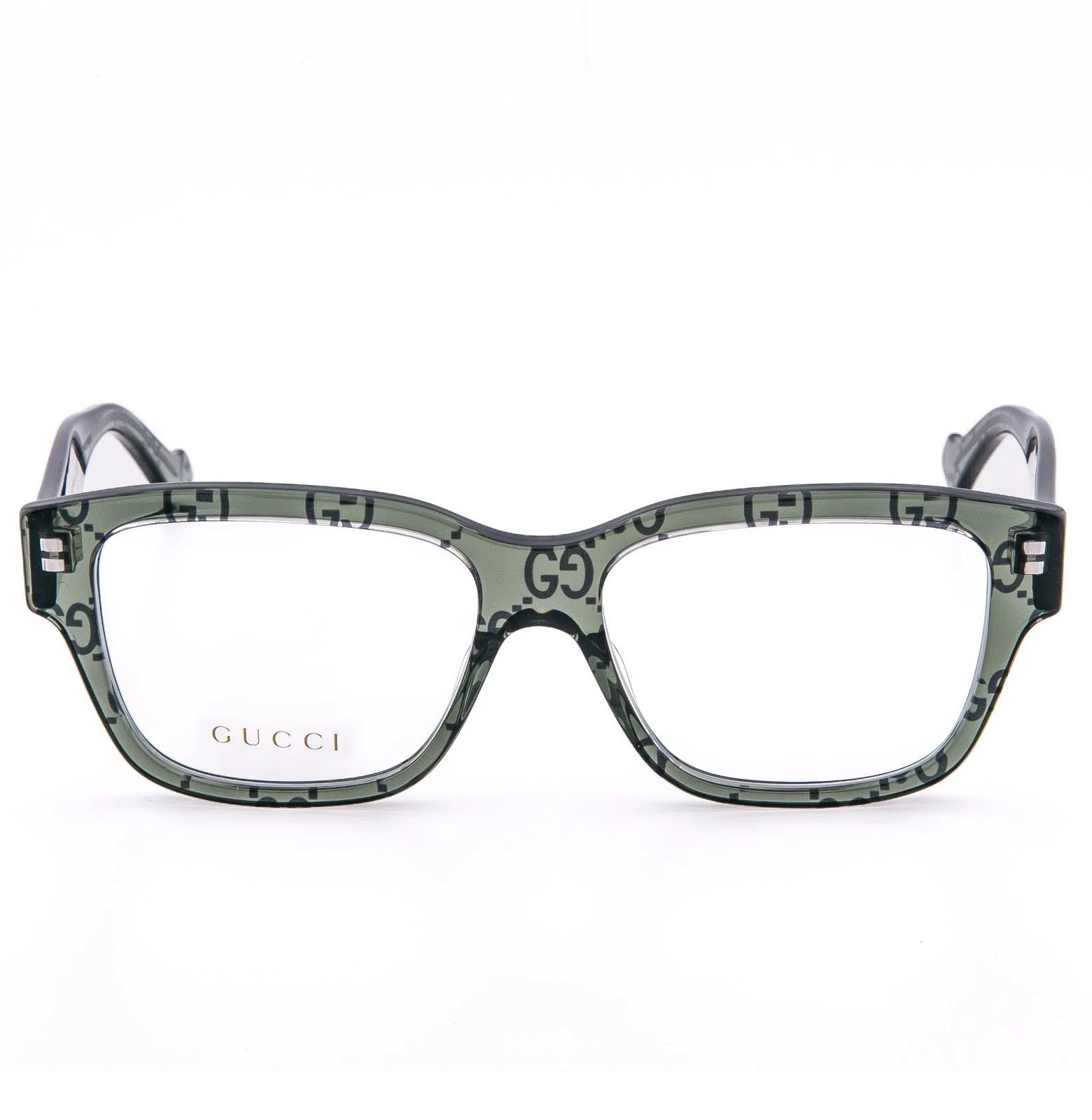 Gucci GUCCI GG1428O 1428 Monogram Print Unisex Eyeglasses 011 Size ONE SIZE - 5 Thumbnail