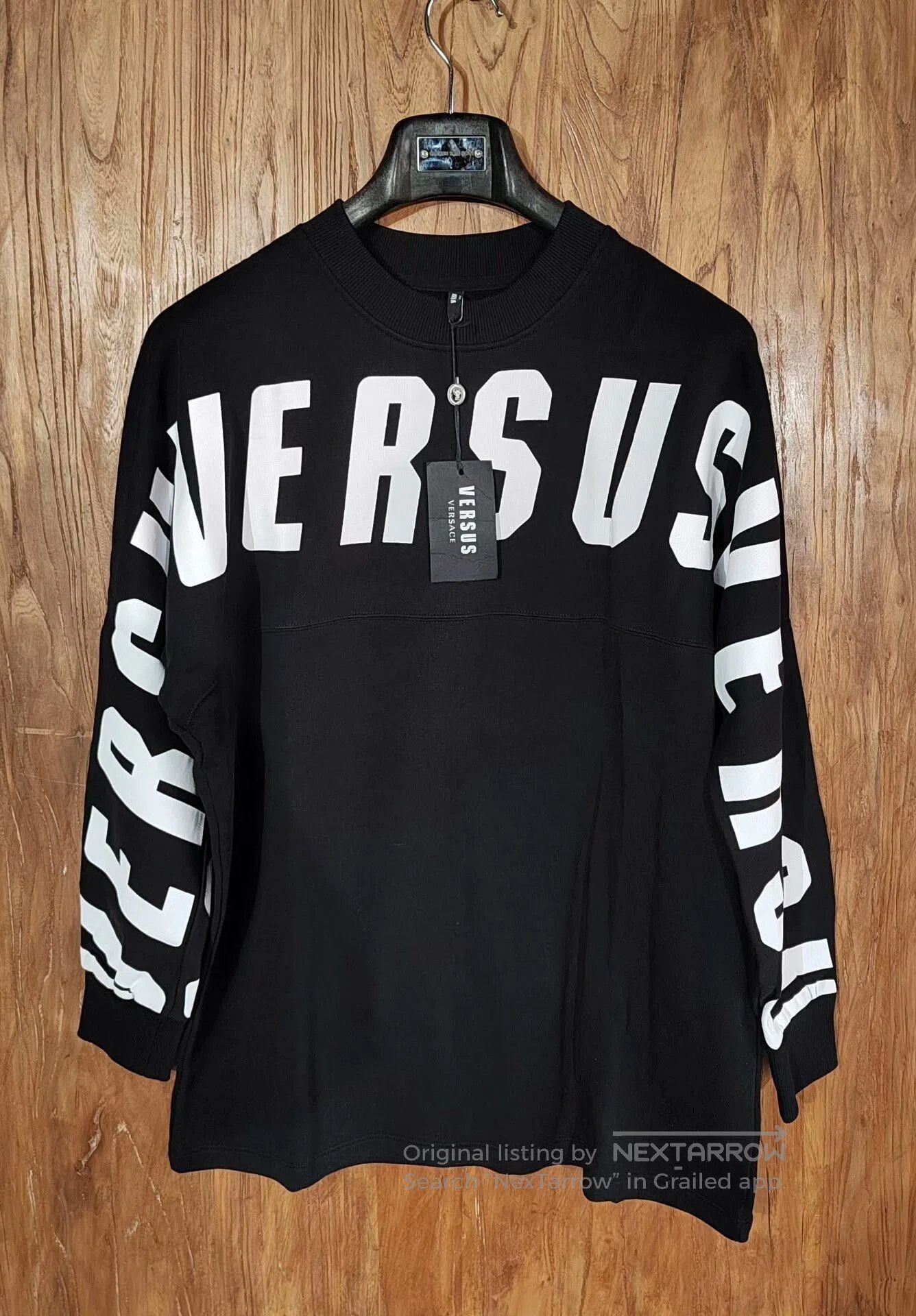 Versus Versace Versace Black Long Sleeve Sweatshirt. Size US M / EU 48-50 / 2 - 1 Thumbnail