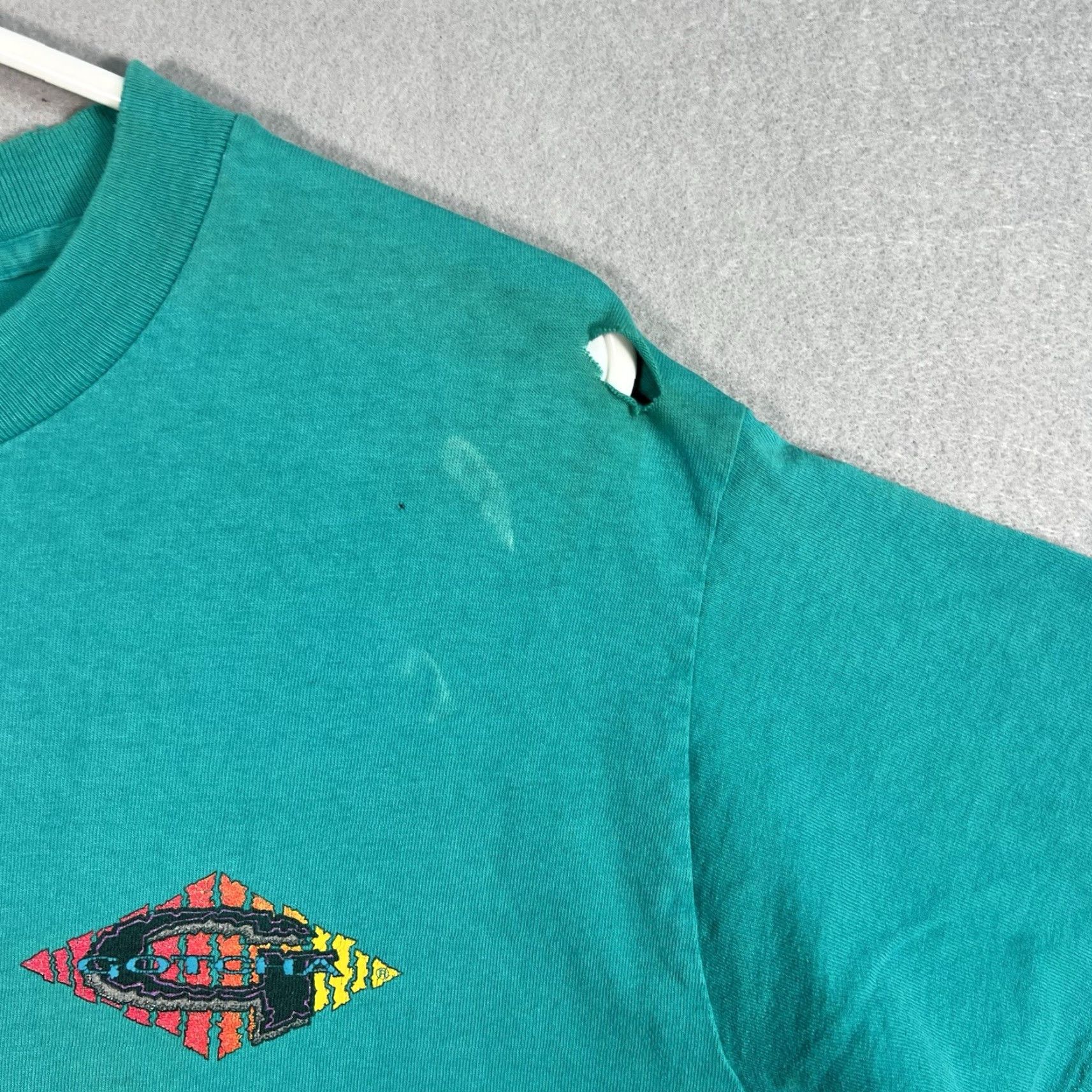 Gotcha VINTAGE Gotcha Surf Logo Graphic Tee Adult Medium Blue 90s Mens Size US M / EU 48-50 / 2 - 6 Thumbnail