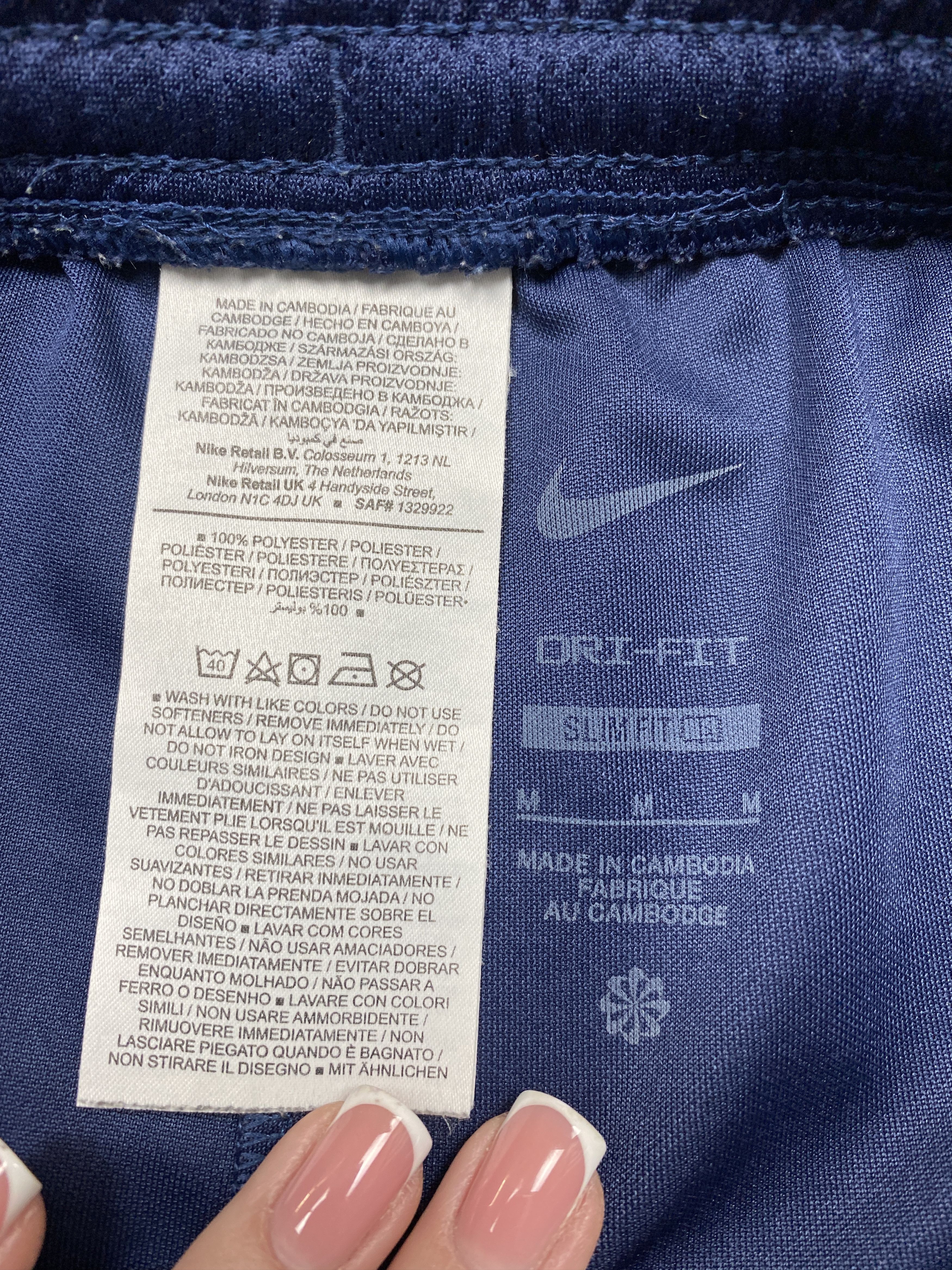 Nike Nike AFC Minster Dri Fit Mens Shorts Football Size US 32 / EU 48 - 8 Thumbnail