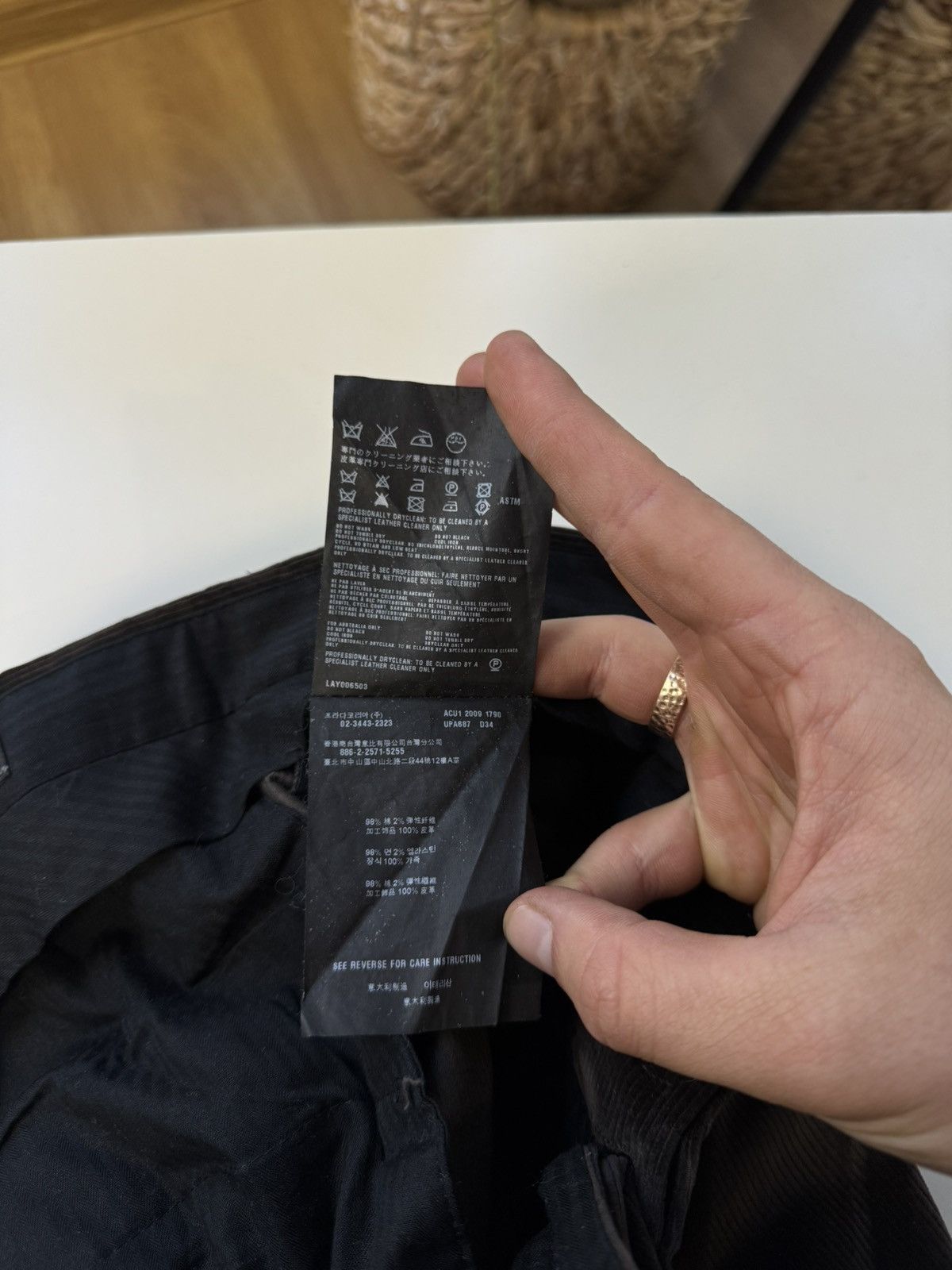 Prada Prada corduroy pants size 48 (M) Size US 32 / EU 48 - 15 Thumbnail
