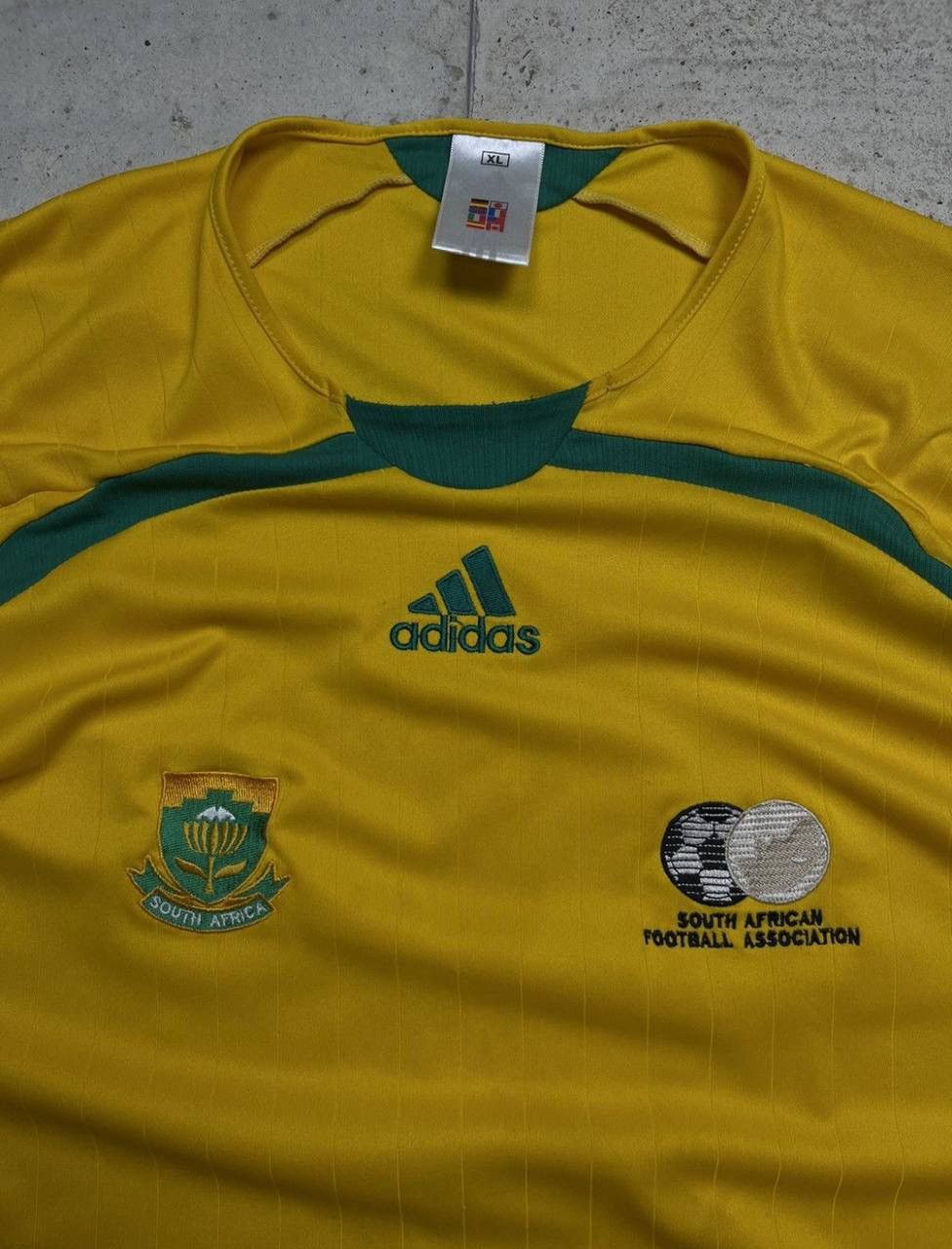 Adidas Adidas South Africa 05-07 Home Football Soccer Jersey Shirt Size US XL / EU 56 / 4 - 2 Thumbnail
