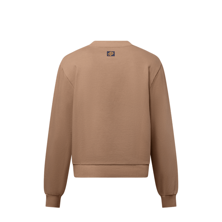 Louis Vuitton Embroidered Cotton Crewneck Size US M / EU 48-50 / 2 - 2 Thumbnail