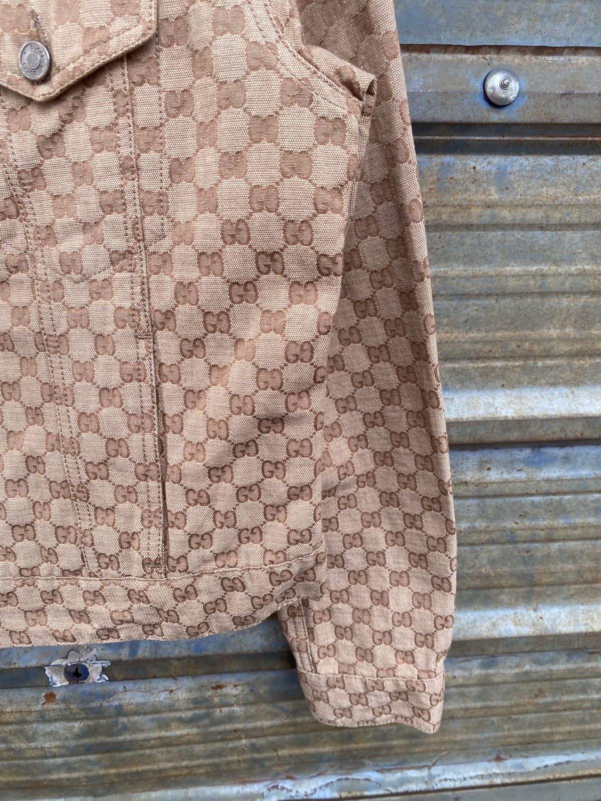 Gucci Tom Ford Gucci GG Jacquard Monogram Jacket Size US M / EU 48-50 / 2 - 4 Thumbnail