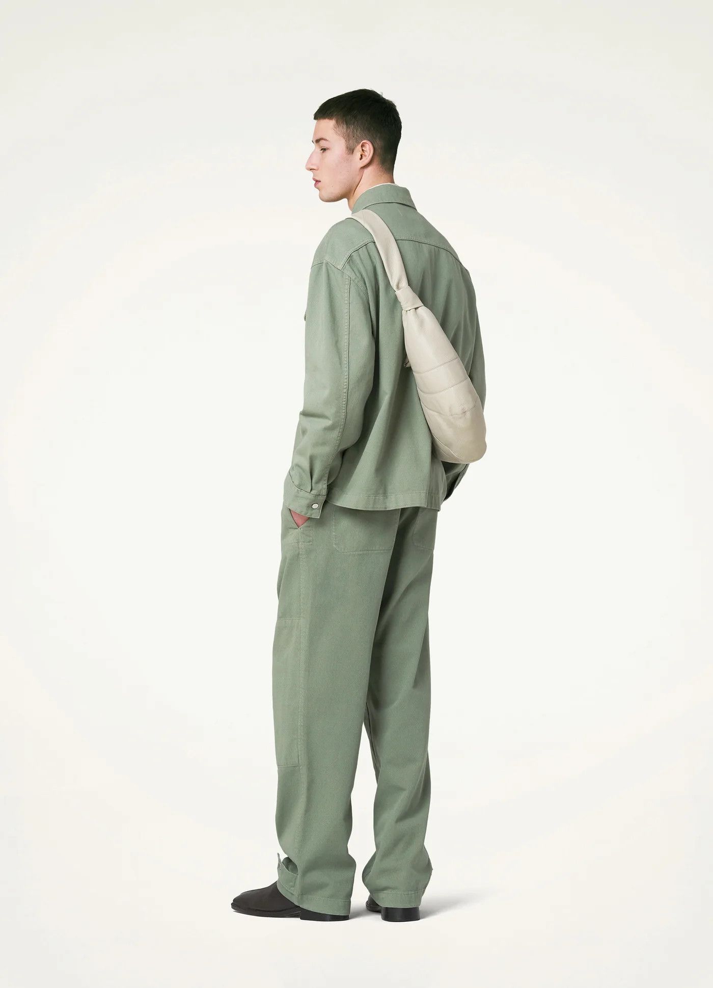 Lemaire 💚 Lemaire Trucker Overshirt Hedge Green Jacket 46 Size US S / EU 44-46 / 1 - 3 Thumbnail