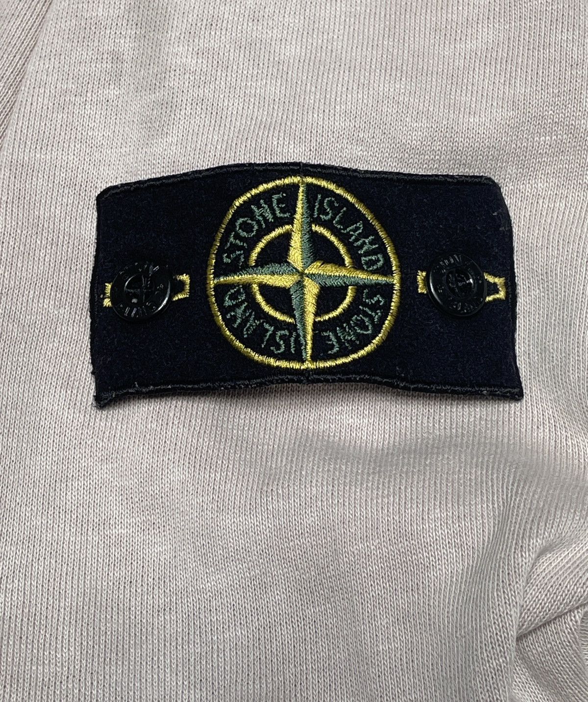 Stone Island Isla Zip Up Hooded Sweatshirt Dry Grey 2000s Size US S / EU 44-46 / 1 - 8 Thumbnail