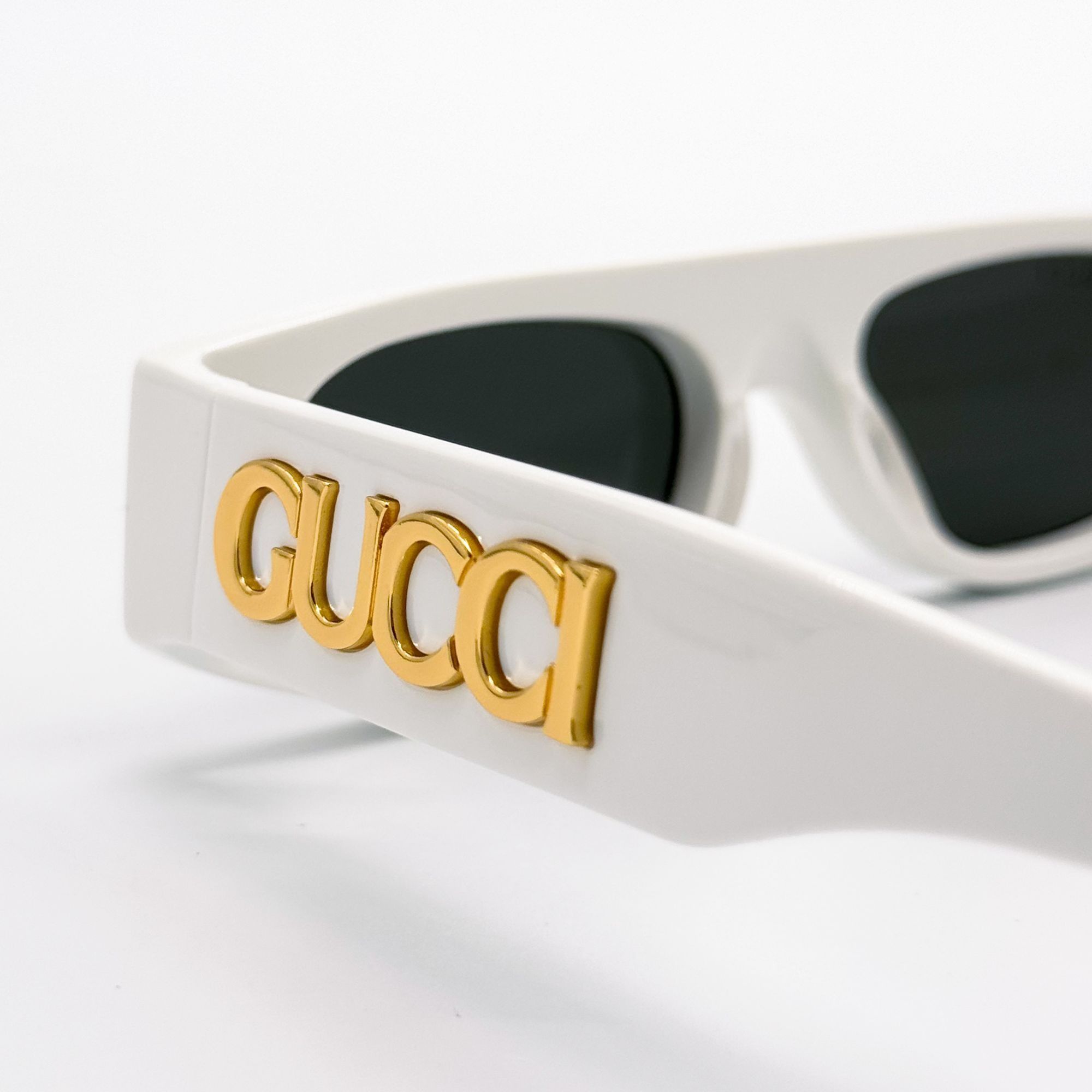 Gucci NEW GUCCI SUNGLASSES GG1771S 002 SQUARE WHITE WOMEN EYEWEAR Size ONE SIZE - 7 Thumbnail