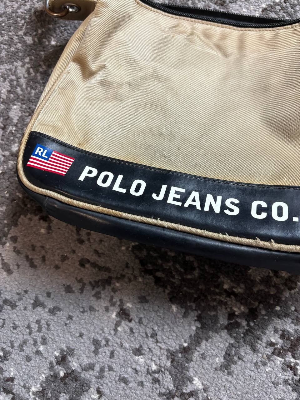 Polo Ralph Lauren × Vintage Vintage Y2K Polo Jeans Ralph Lauren Logo Shoulder Bag Size ONE SIZE - 3 Thumbnail