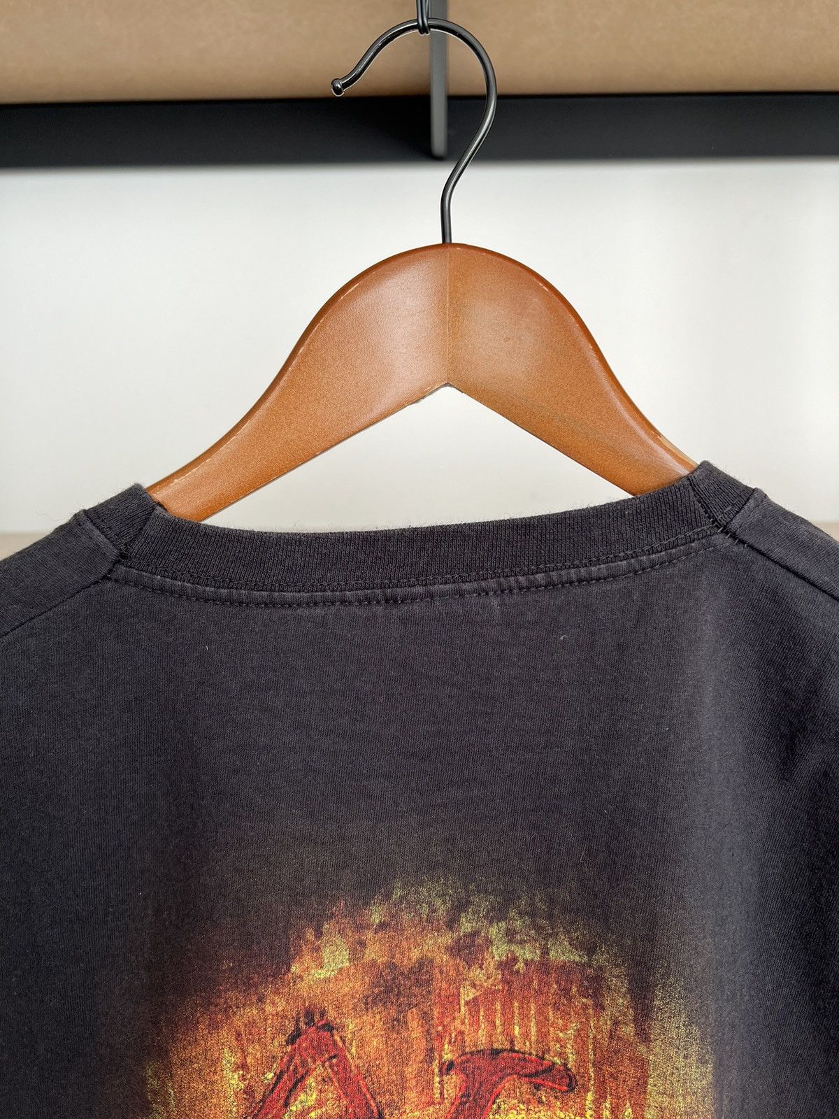 Band Tees Vintage 2019 Soulfly Ritual Metal Band Black T-shirt Size US M / EU 48-50 / 2 - 17 Thumbnail