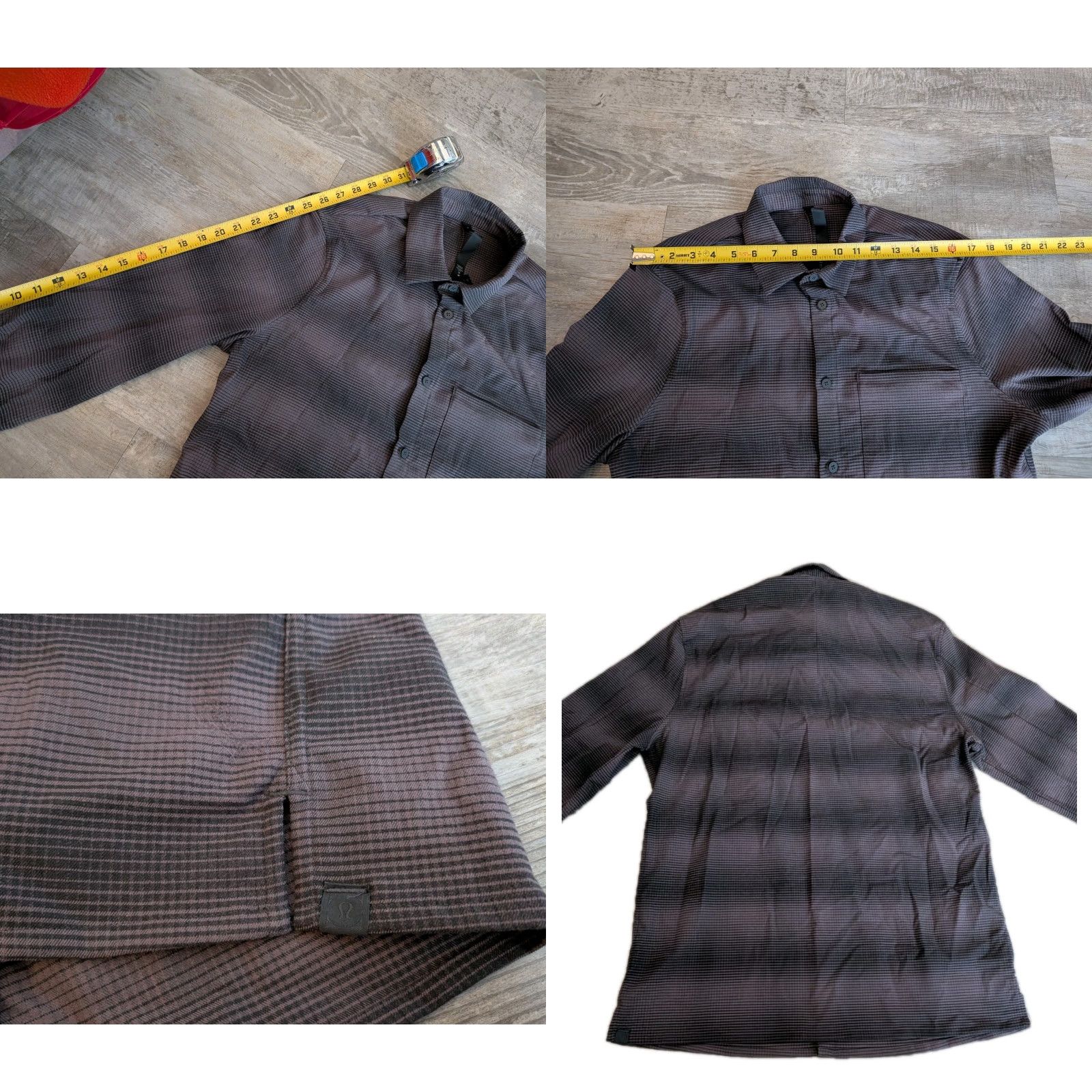 Lululemon Lululemon Mason Peaks Flannel Shirt Mens M Long Sleeve Wrinkle Free Quick Dry EUC Multicolor Plaid Button-Up Casual/Business/Travel Size US M / EU 48-50 / 2 - 9 Thumbnail