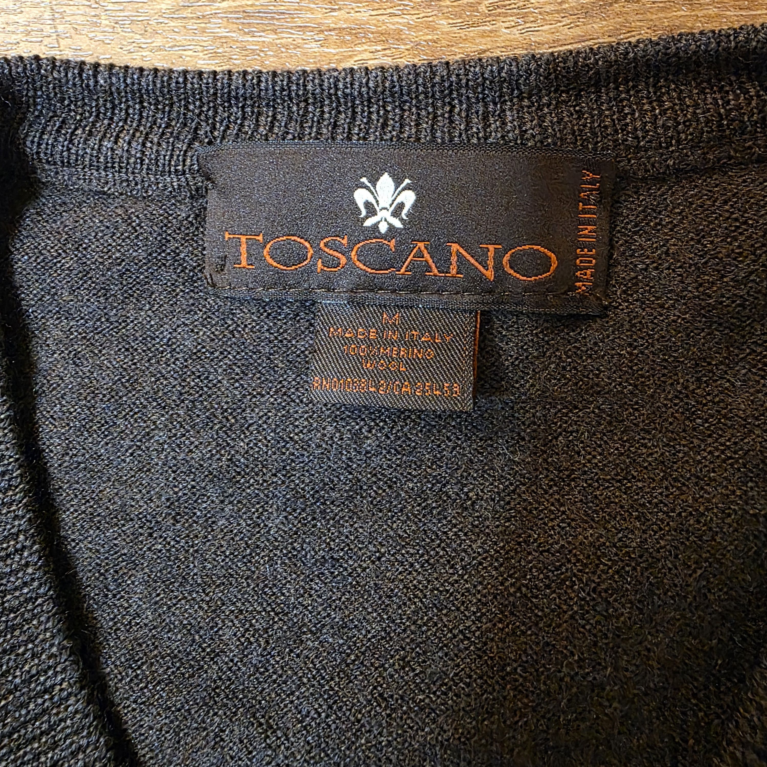 Toscano Toscano Brown Argyle Merino Wool Sweater Size US M / EU 48-50 / 2 - 4 Thumbnail
