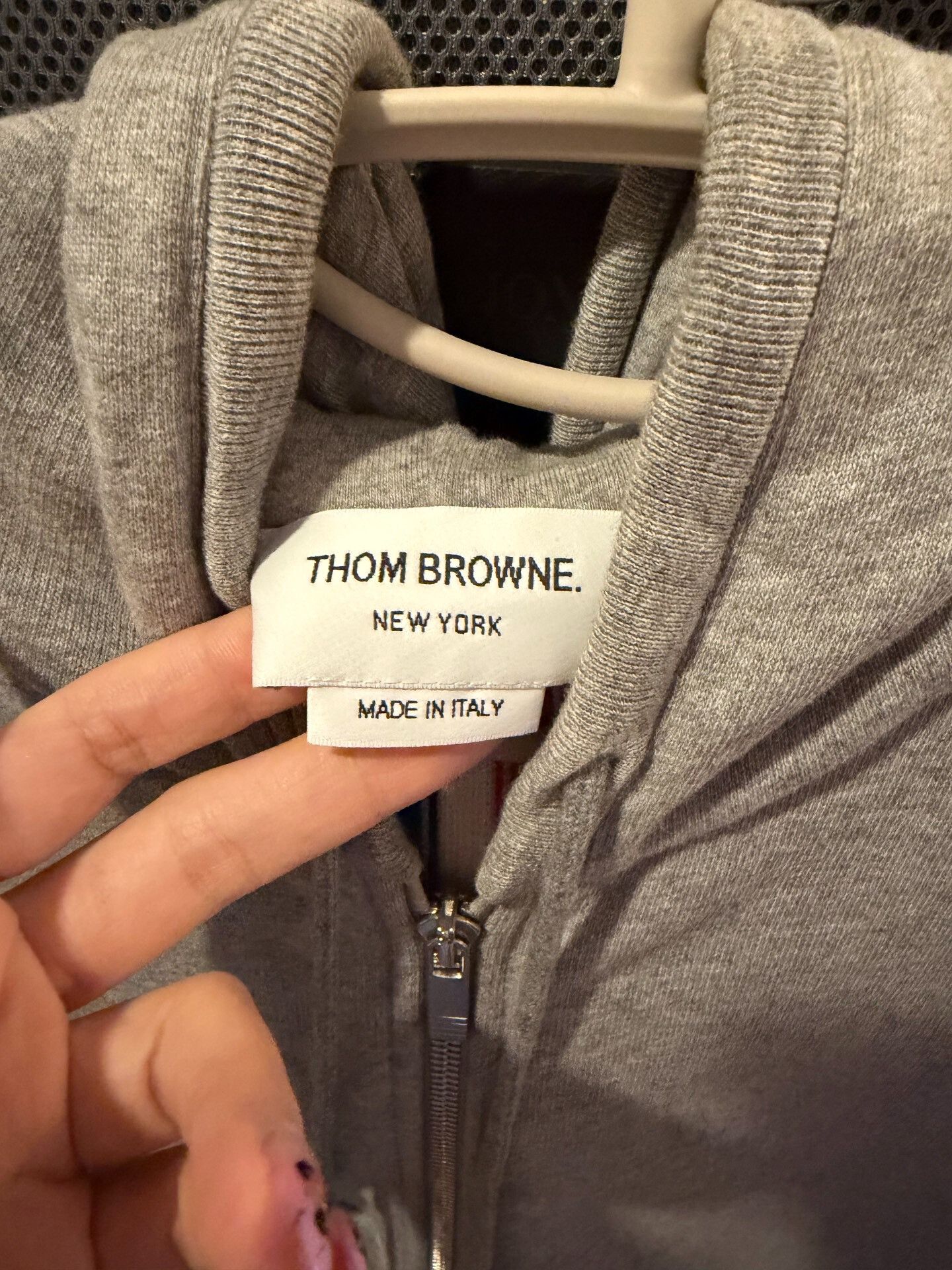 Thom Browne Thom Browne Zip-Up Hoodie Jacket Size US M / EU 48-50 / 2 - 6 Thumbnail