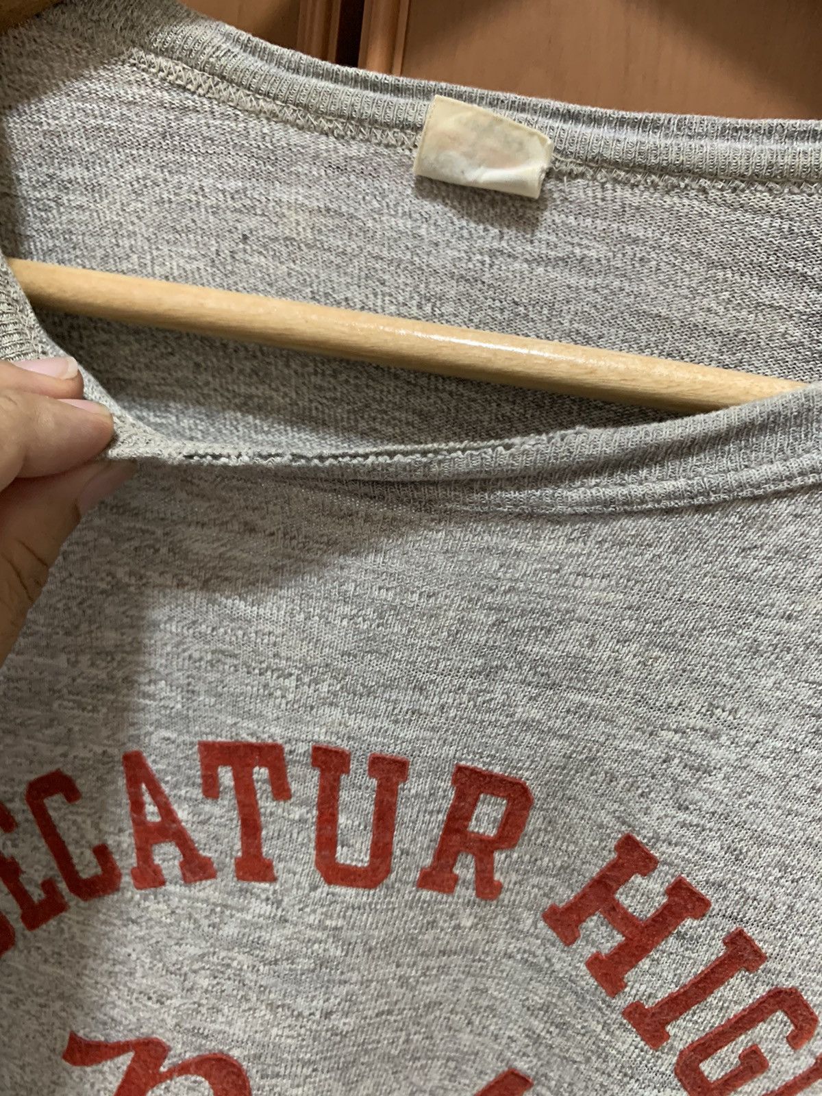 Warehouse Vintage Japanese Brand Warehouse Distressed Long Sleeve Tee Size US M / EU 48-50 / 2 - 10 Thumbnail