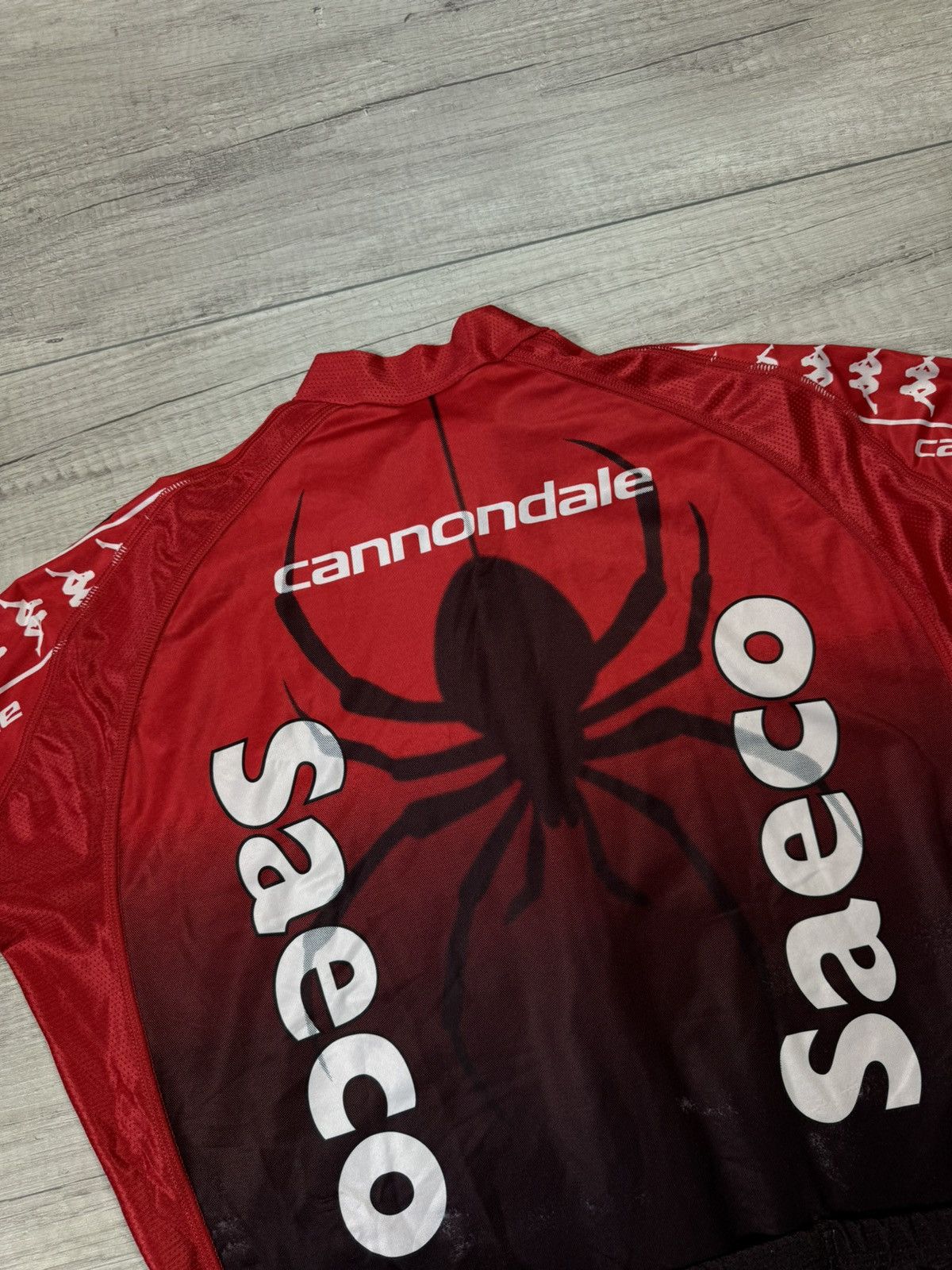 Other Cannondale Gilberto Simoni Saeco Kappa Spider Cycling Jersey Size US L / EU 52-54 / 3 - 11 Thumbnail