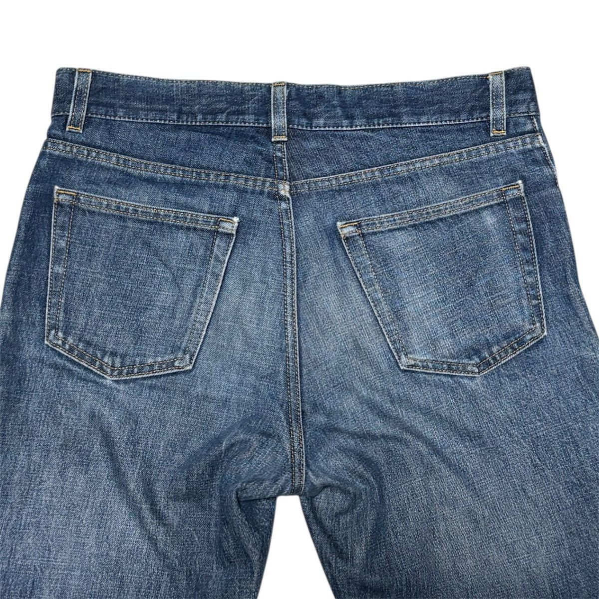 Helmut Lang ERALY 2000s HELMUT LANG CLASSIC CUT JEANS CUT OFF DENIM Size US 31 - 7 Thumbnail