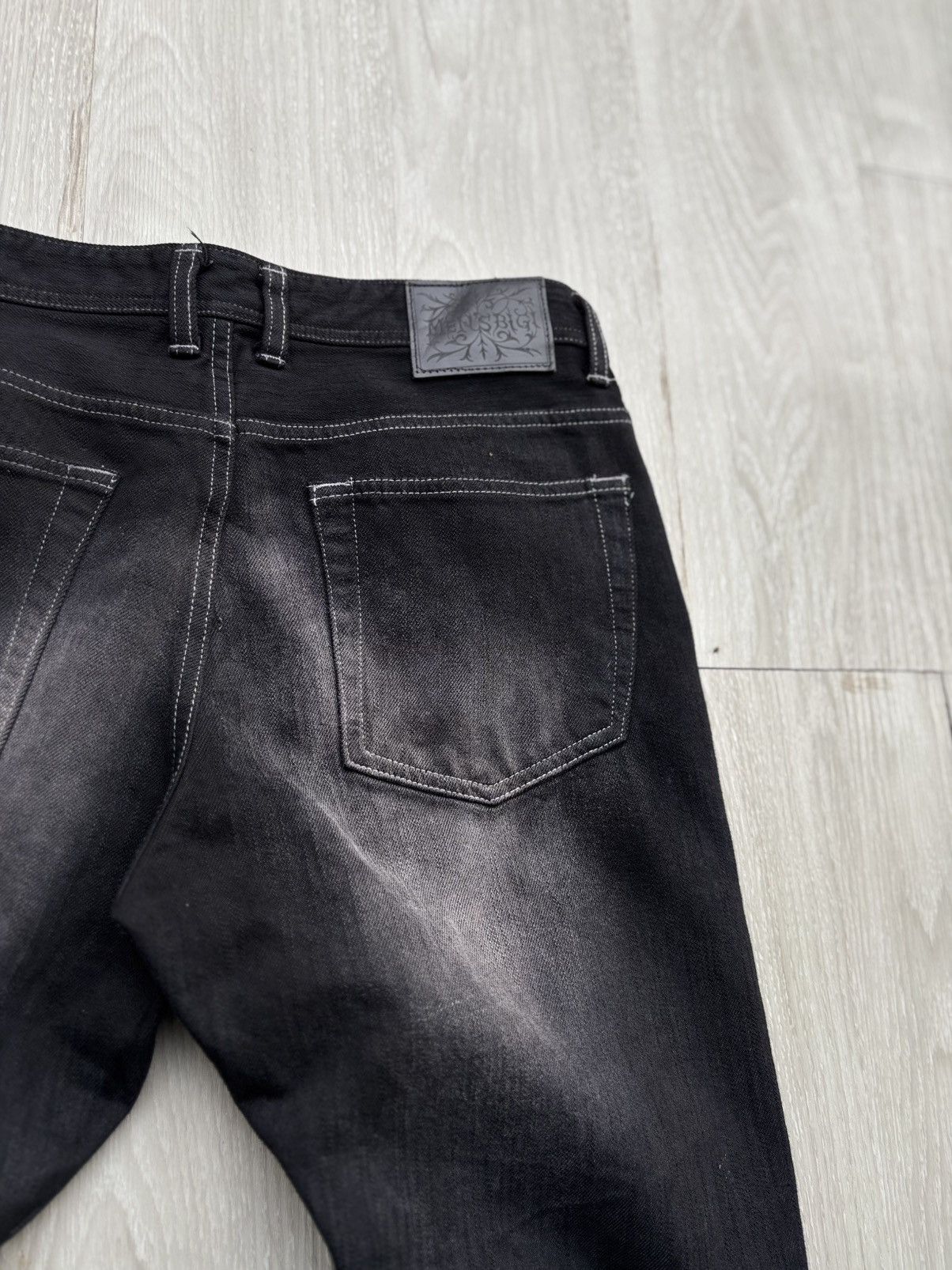 Tornado Mart MENS BIGI distressed lace up jeans Size US 29 - 8 Thumbnail